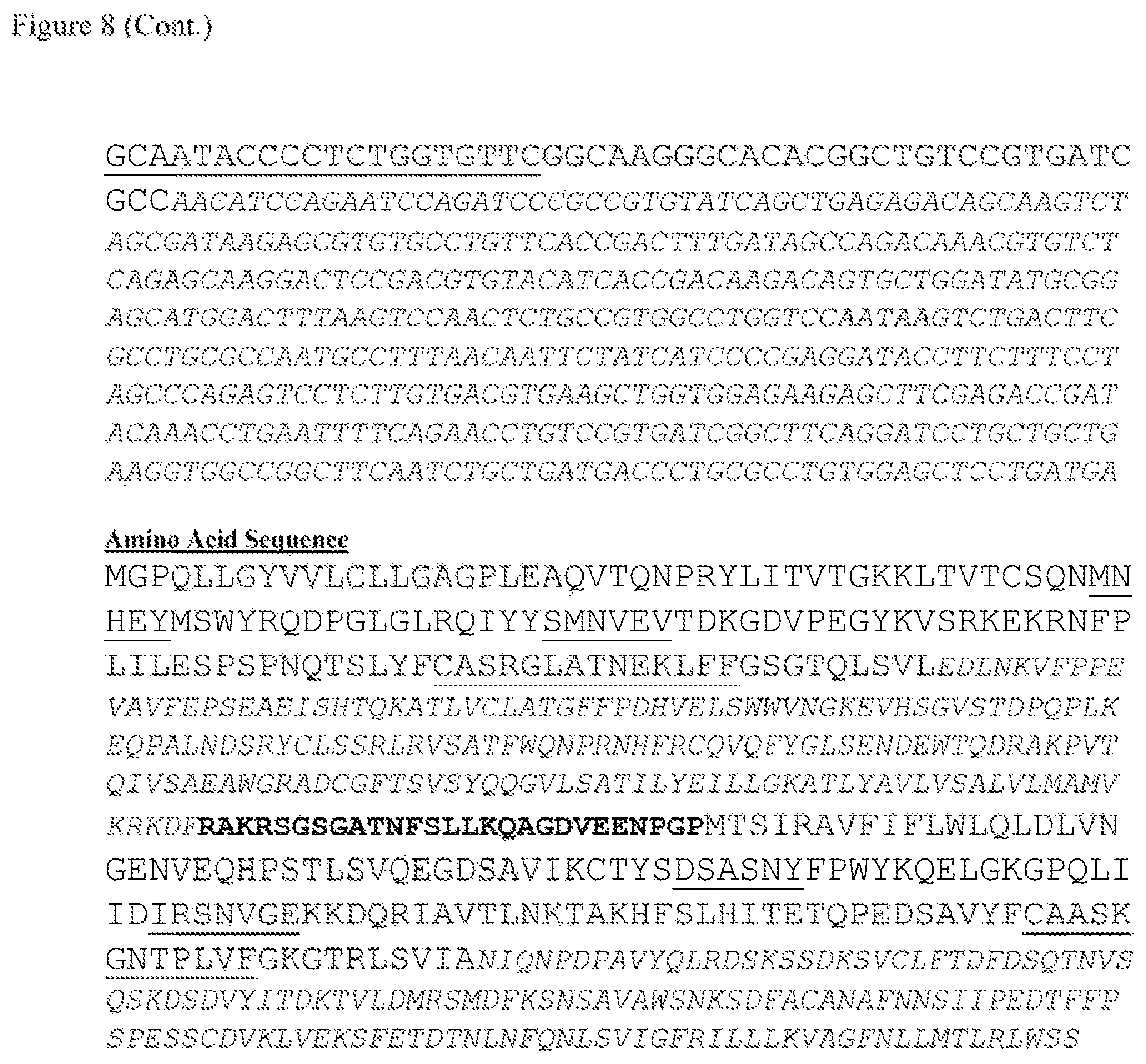 Patent US12612444 Figure 16 – T cell receptors targeting mutations in RNA splicing factors