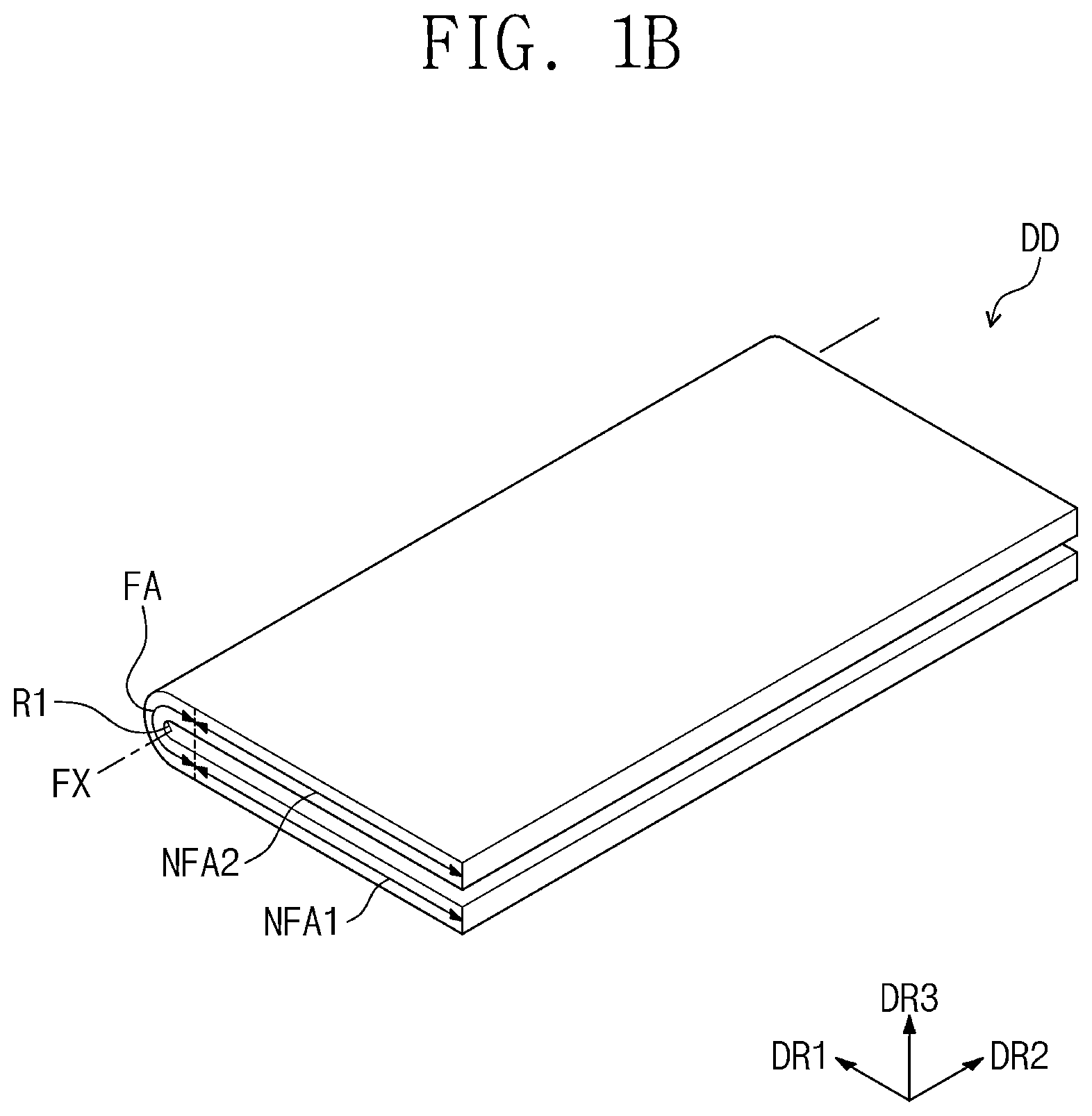 Patent US12612480 Figure 2 – Resin composition, method of manufacturing adhesive member formed from the resin composition, and display device including the adhesive member