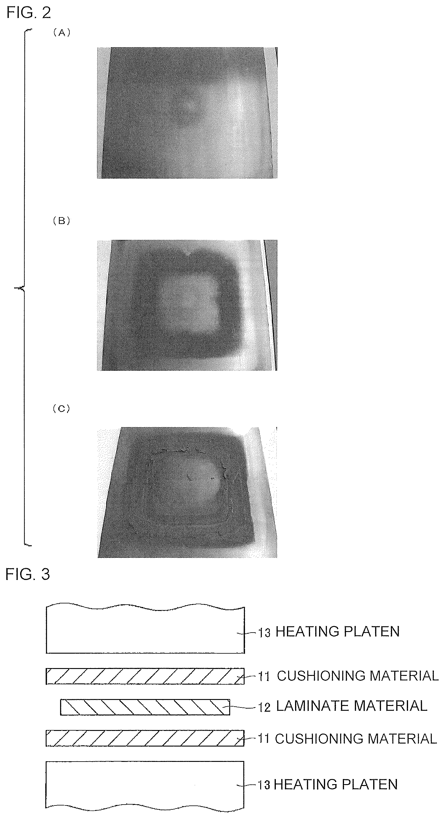 Patent US12612508 Figure 2 – Hot press cushioning material