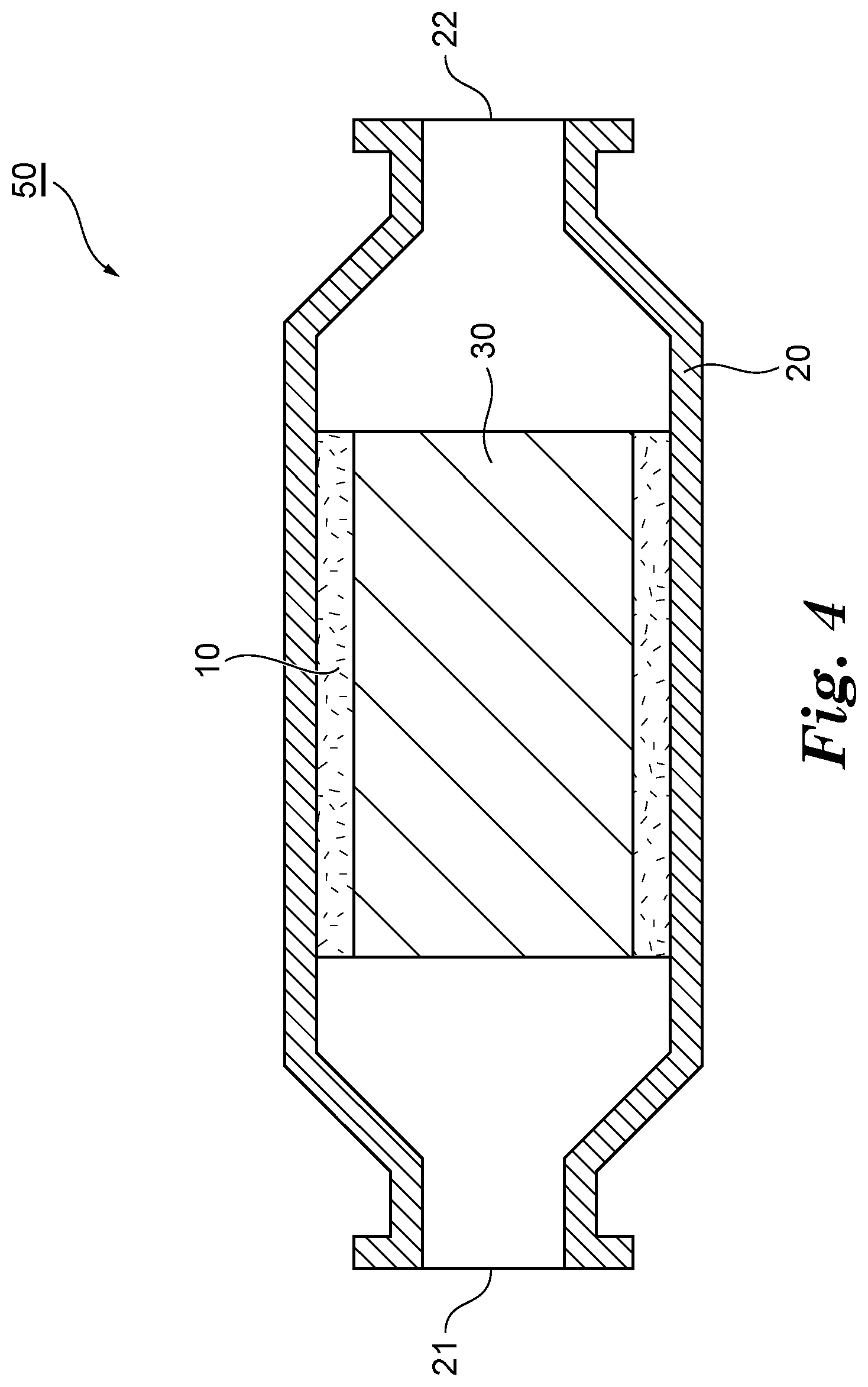 Patent US12612535 Figure 3 – Mat material, method of manufacturing same, inorganic adhesive sheet, pollution control device, and thermal insulation