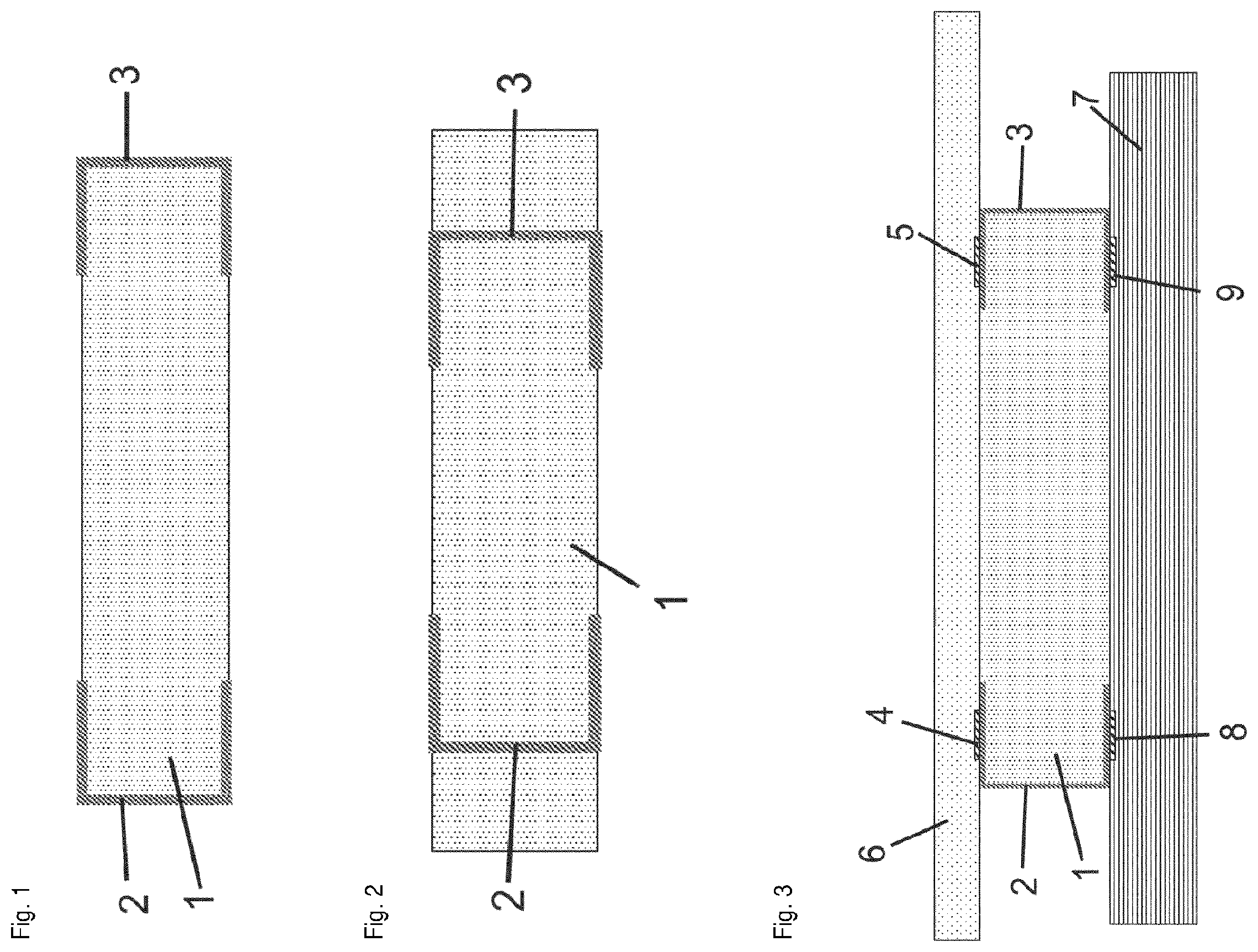 Patent US12612538 Figure 1 – Conductive double-sided pressure-sensitive adhesive strip