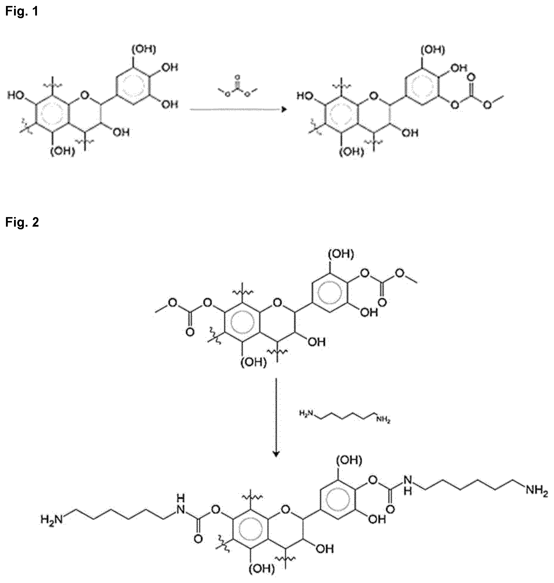 Patent US12612540 Figure 1 – Tannin-based non-isocyanate polyurethane adhesives