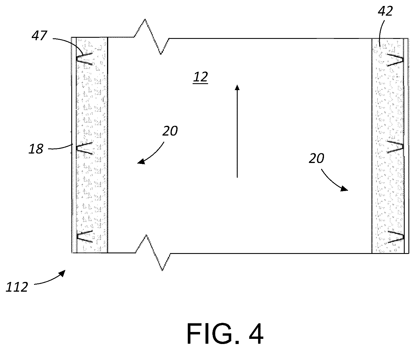 Patent US12612568 Figure 3 – Lined vessel, composite, and process
