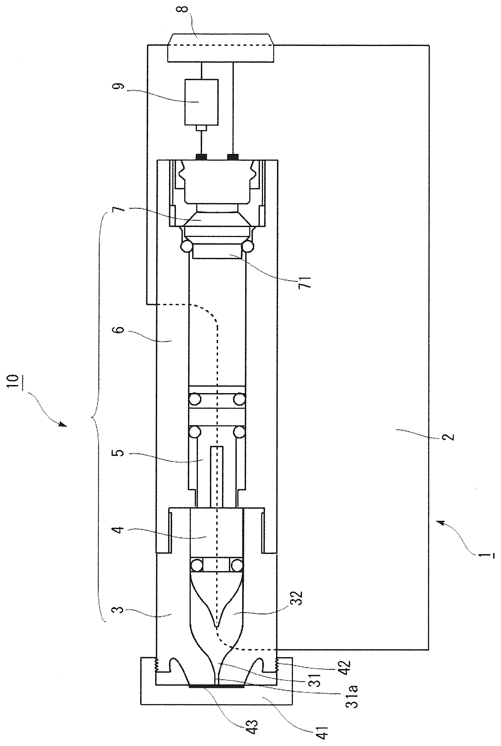 Patent US12612583 — Device that introduces substance to cells — Figure 1
