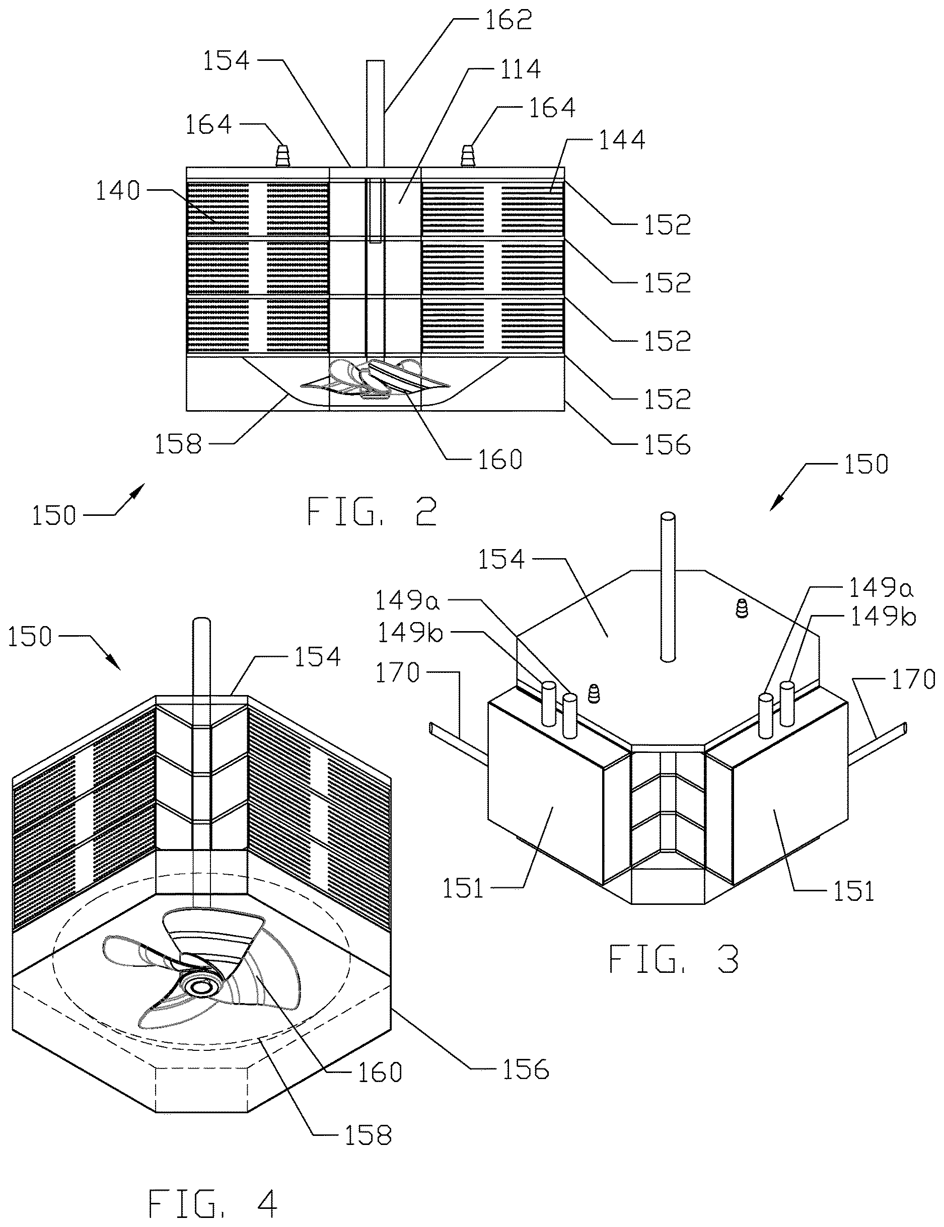 Patent US12612585 Figure 2 – Cell culture bioreactor with zone control