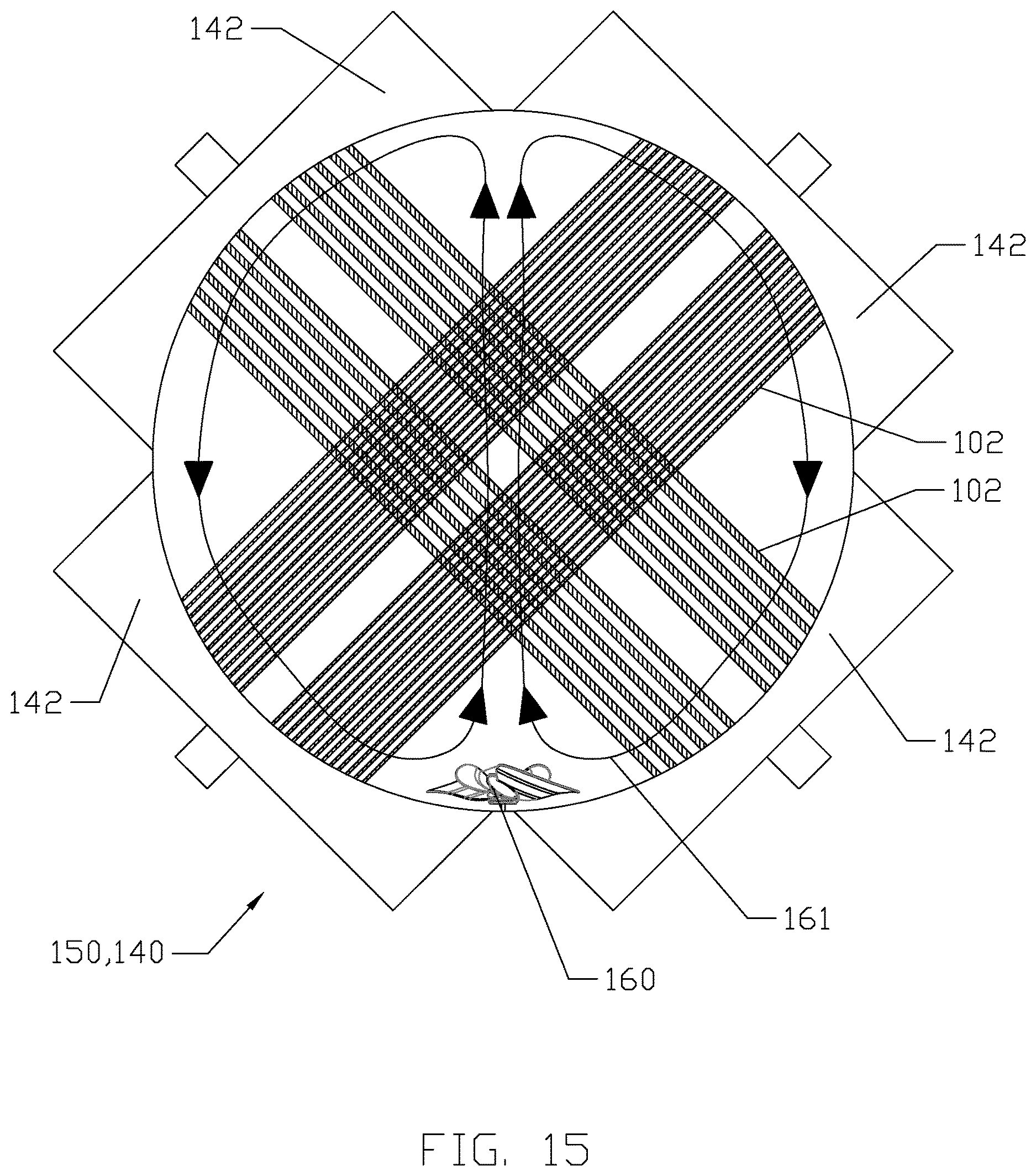 Patent US12612585 Figure 9 – Cell culture bioreactor with zone control