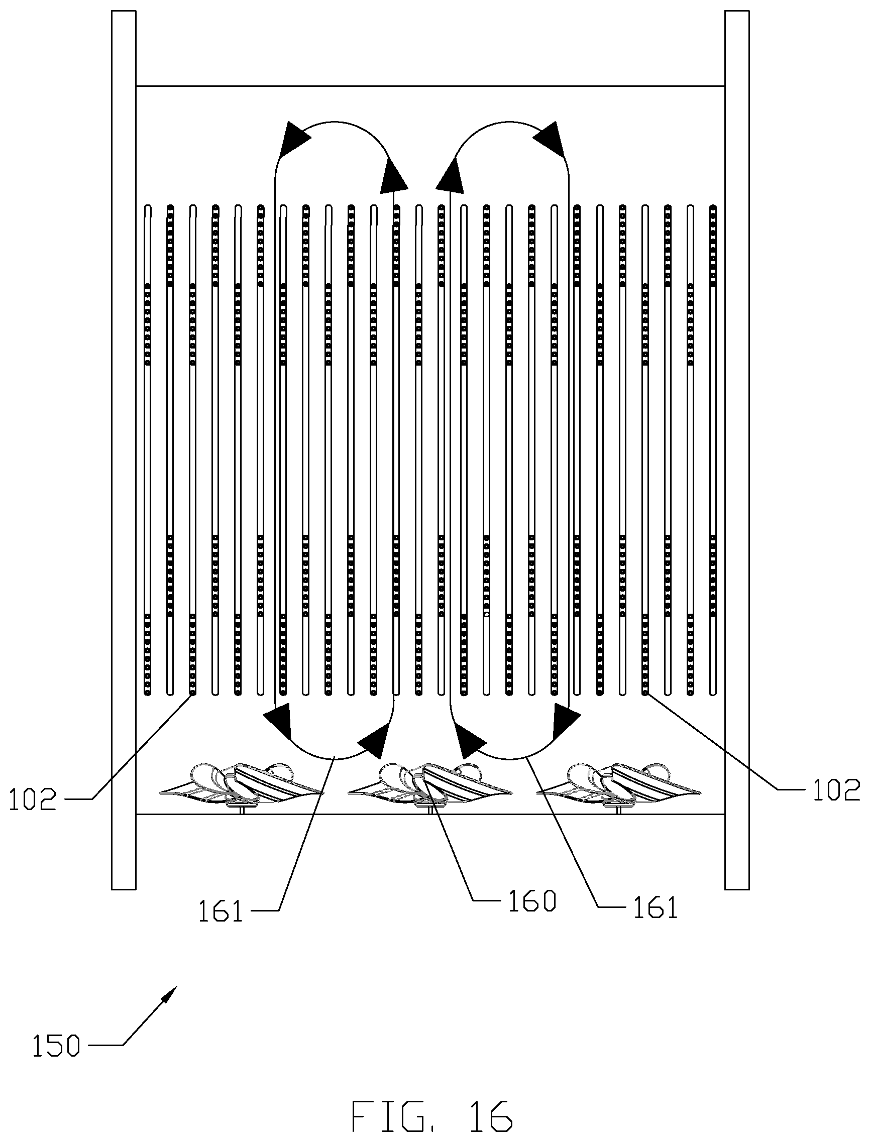 Patent US12612585 Figure 10 – Cell culture bioreactor with zone control