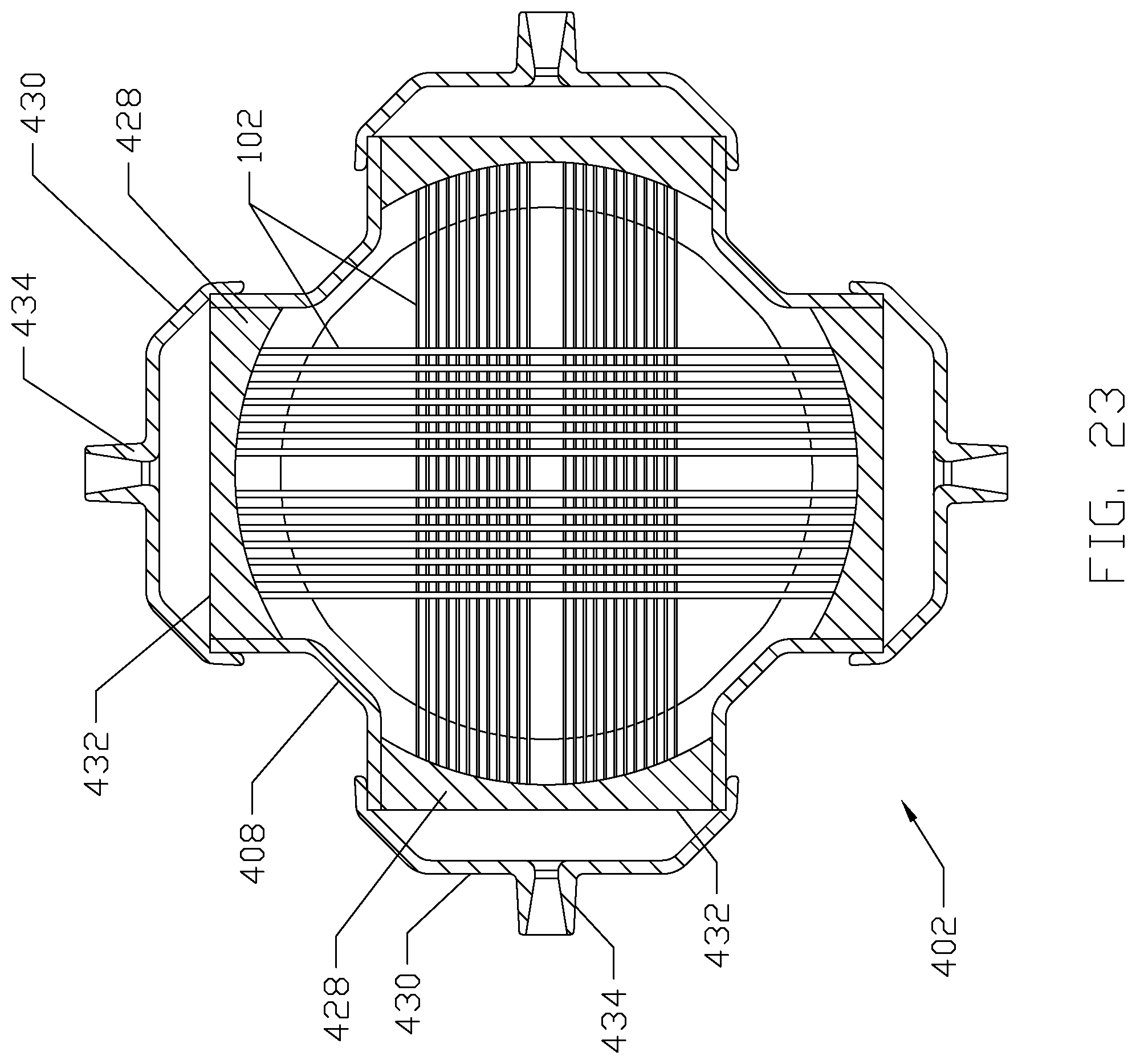 Patent US12612585 Figure 17 – Cell culture bioreactor with zone control