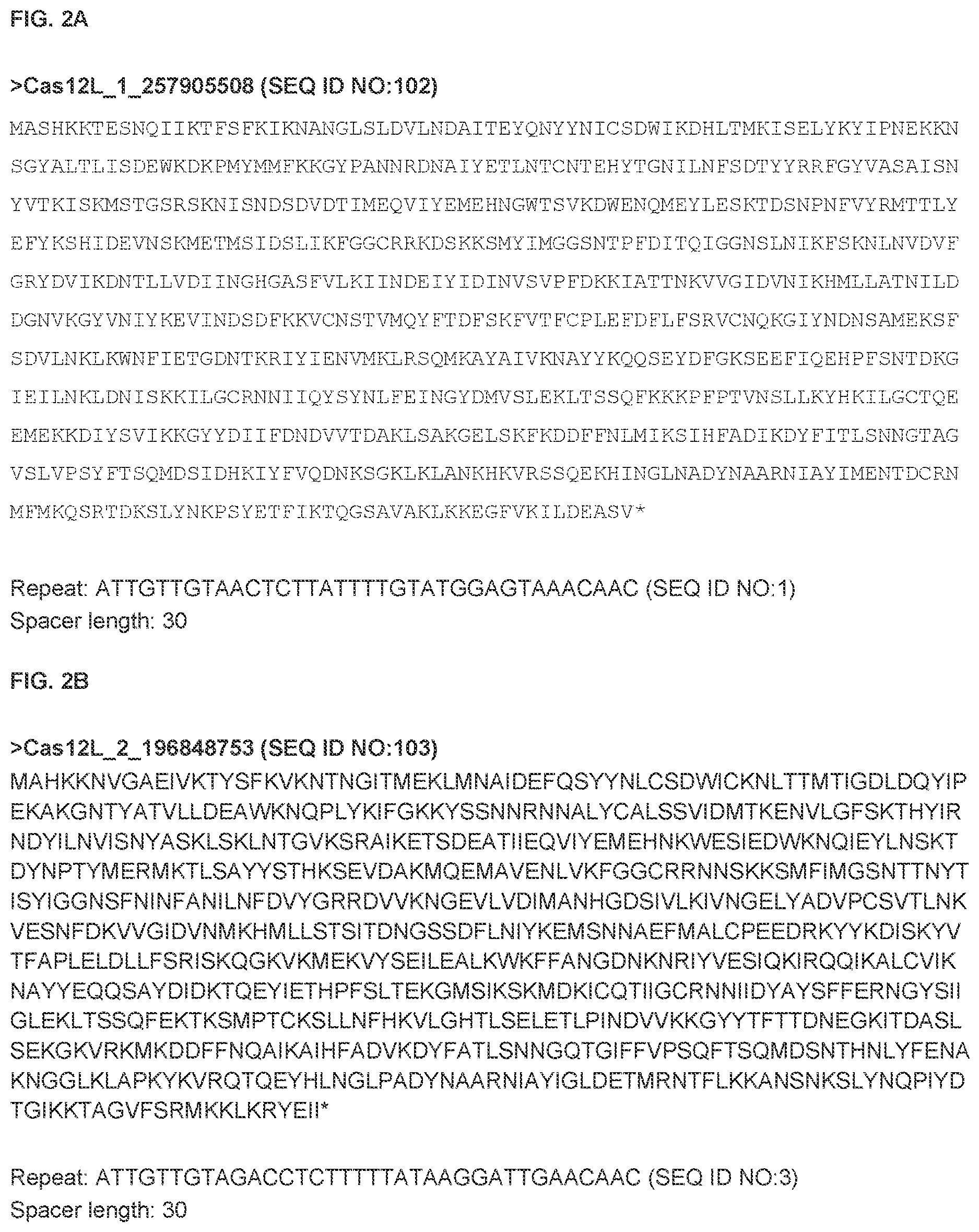 Patent US12612607 Figure 2 – CRISPR-Cas effector polypeptides and methods of use thereof