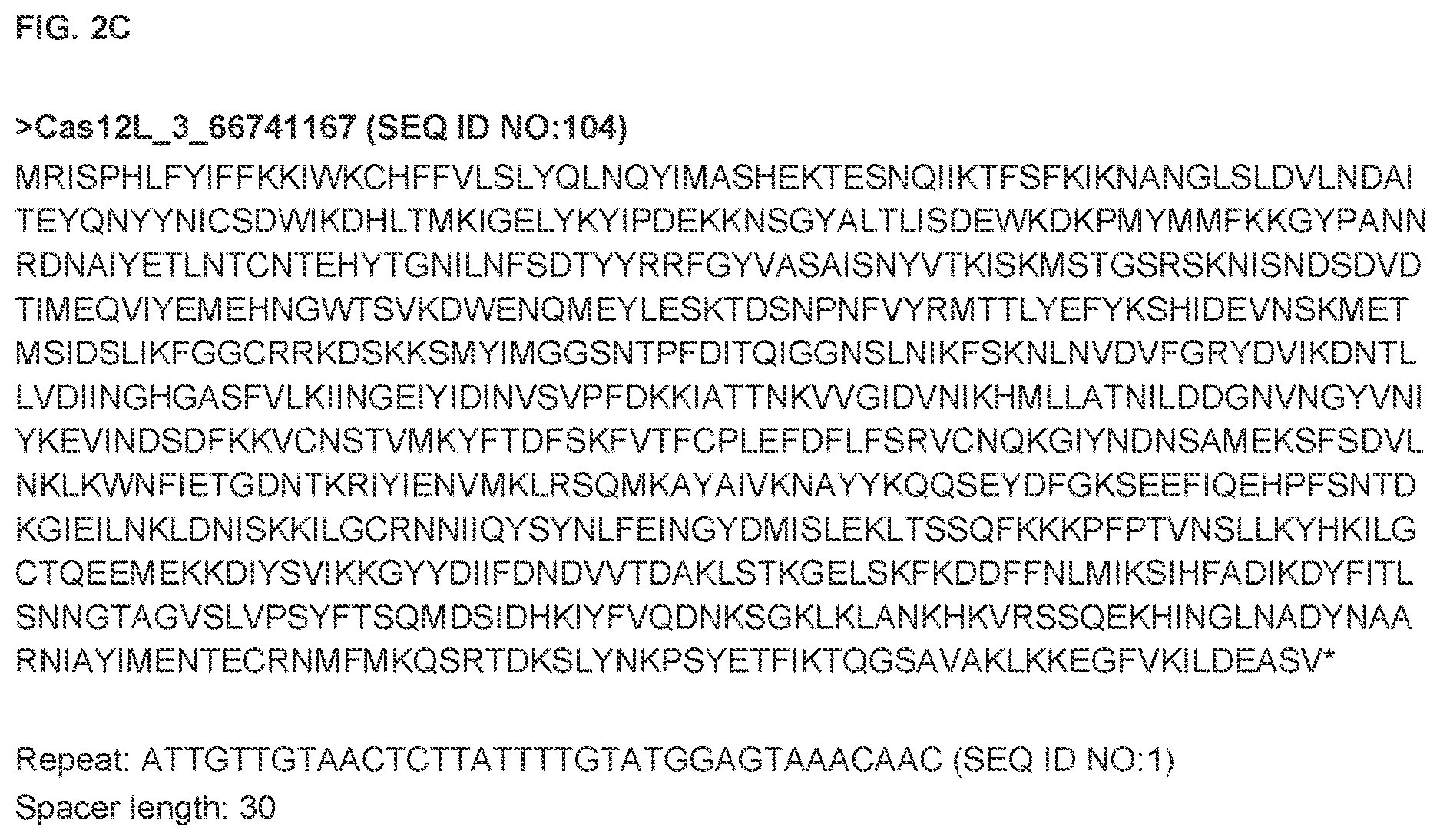 Patent US12612607 Figure 3 – CRISPR-Cas effector polypeptides and methods of use thereof