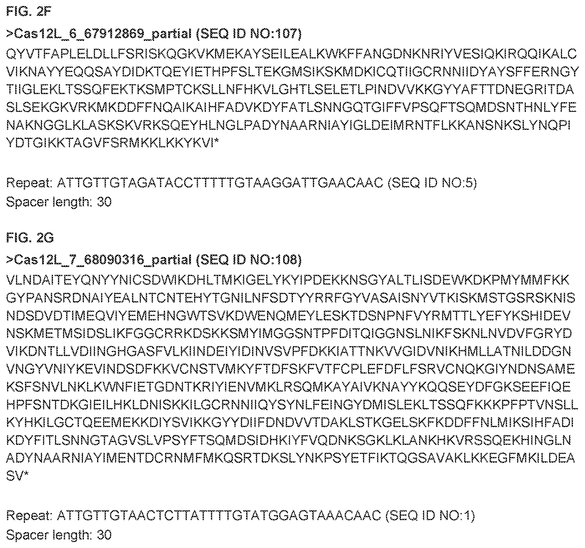 Patent US12612607 Figure 5 – CRISPR-Cas effector polypeptides and methods of use thereof