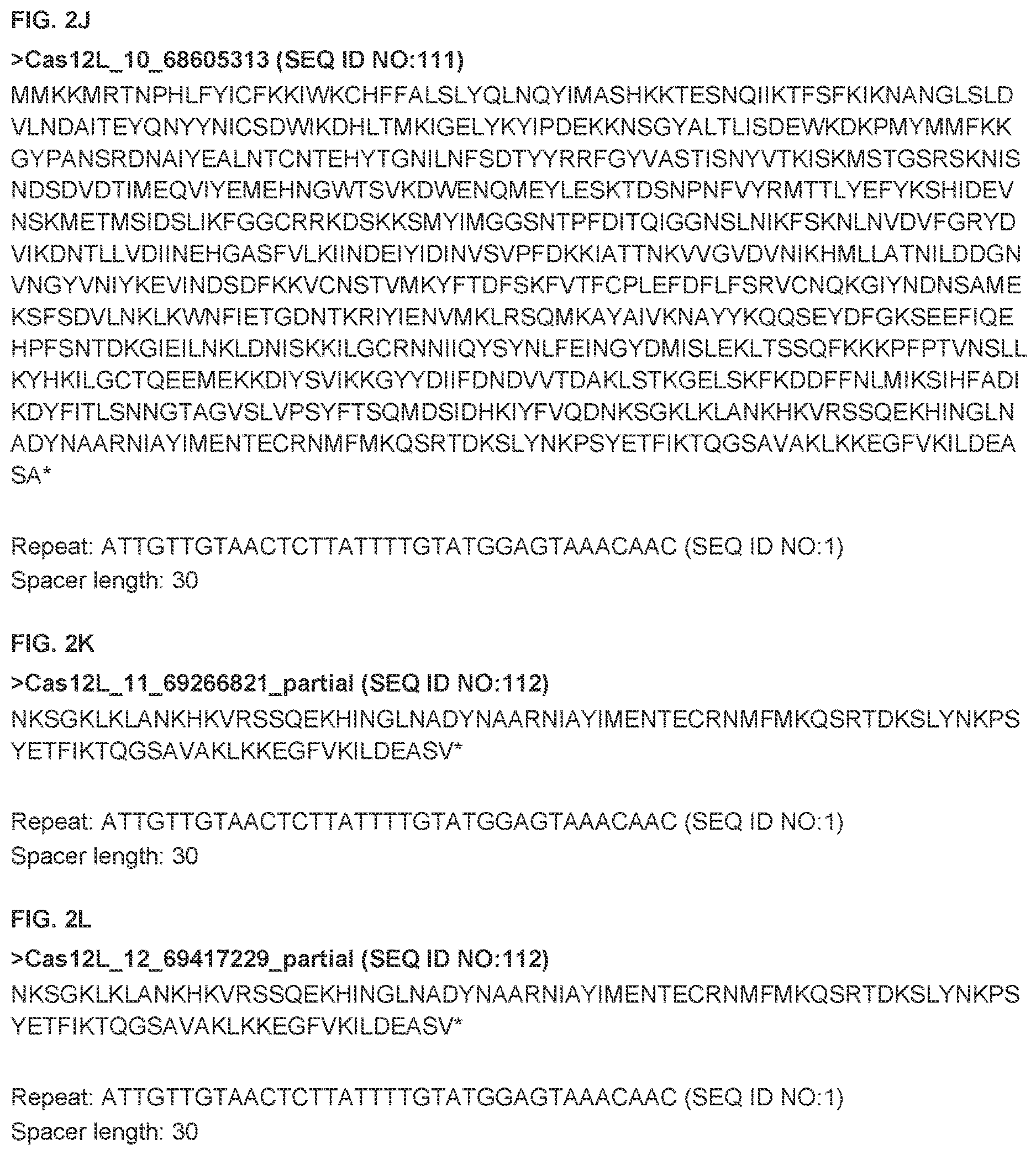 Patent US12612607 Figure 7 – CRISPR-Cas effector polypeptides and methods of use thereof