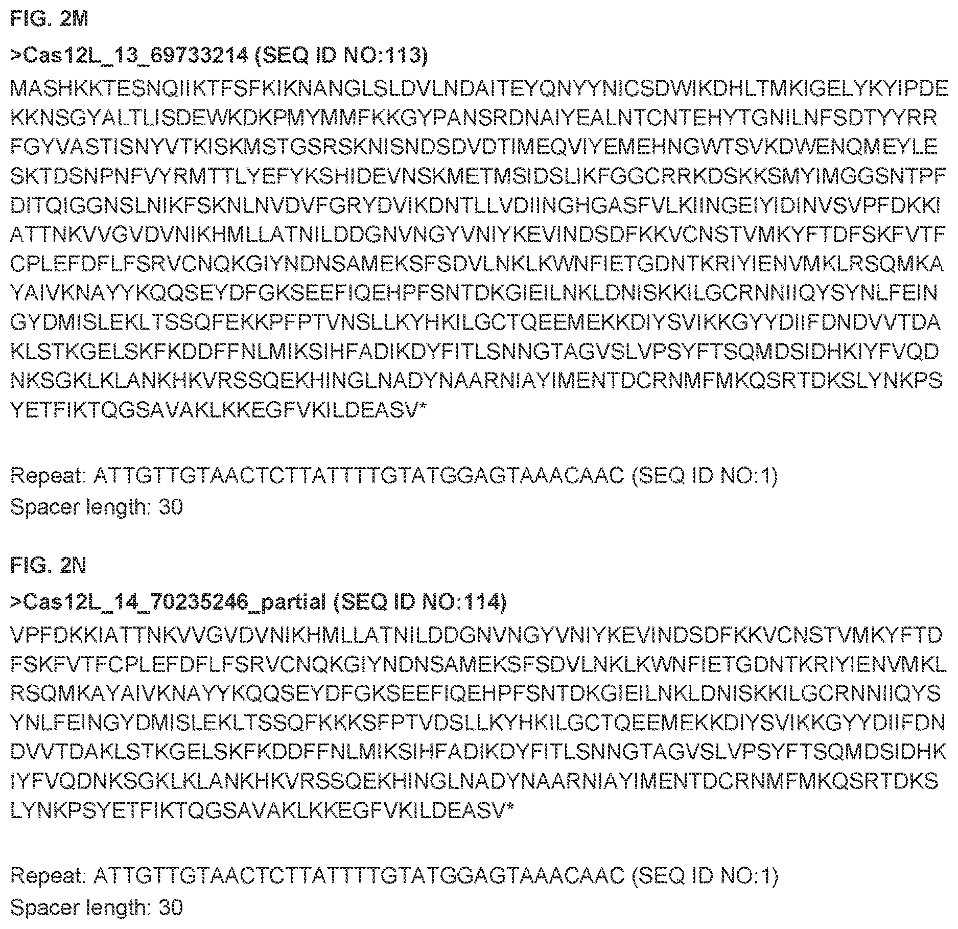 Patent US12612607 Figure 8 – CRISPR-Cas effector polypeptides and methods of use thereof