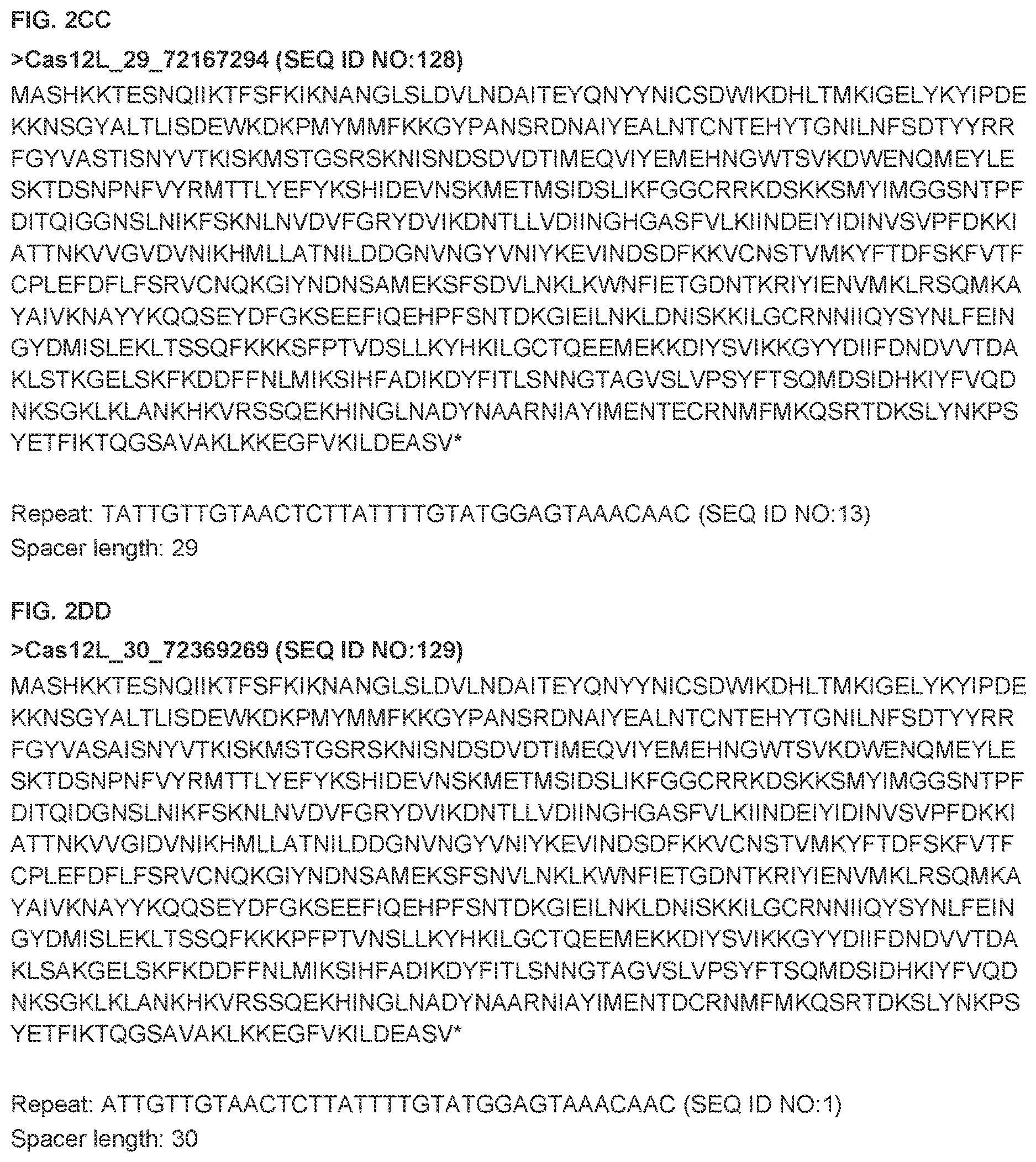 Patent US12612607 Figure 16 – CRISPR-Cas effector polypeptides and methods of use thereof