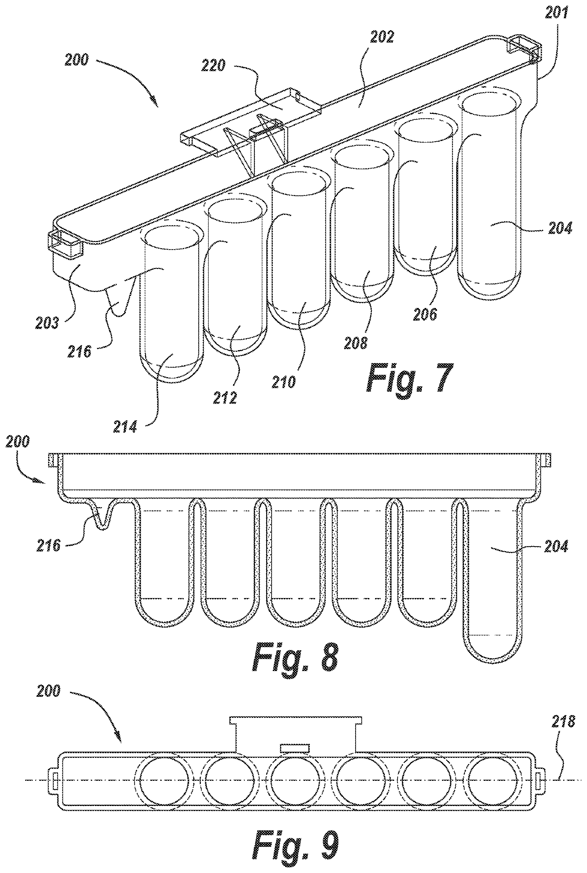 Patent US12612616 Figure 7 – Sample preparation apparatus and multi-well plate with PCR chip