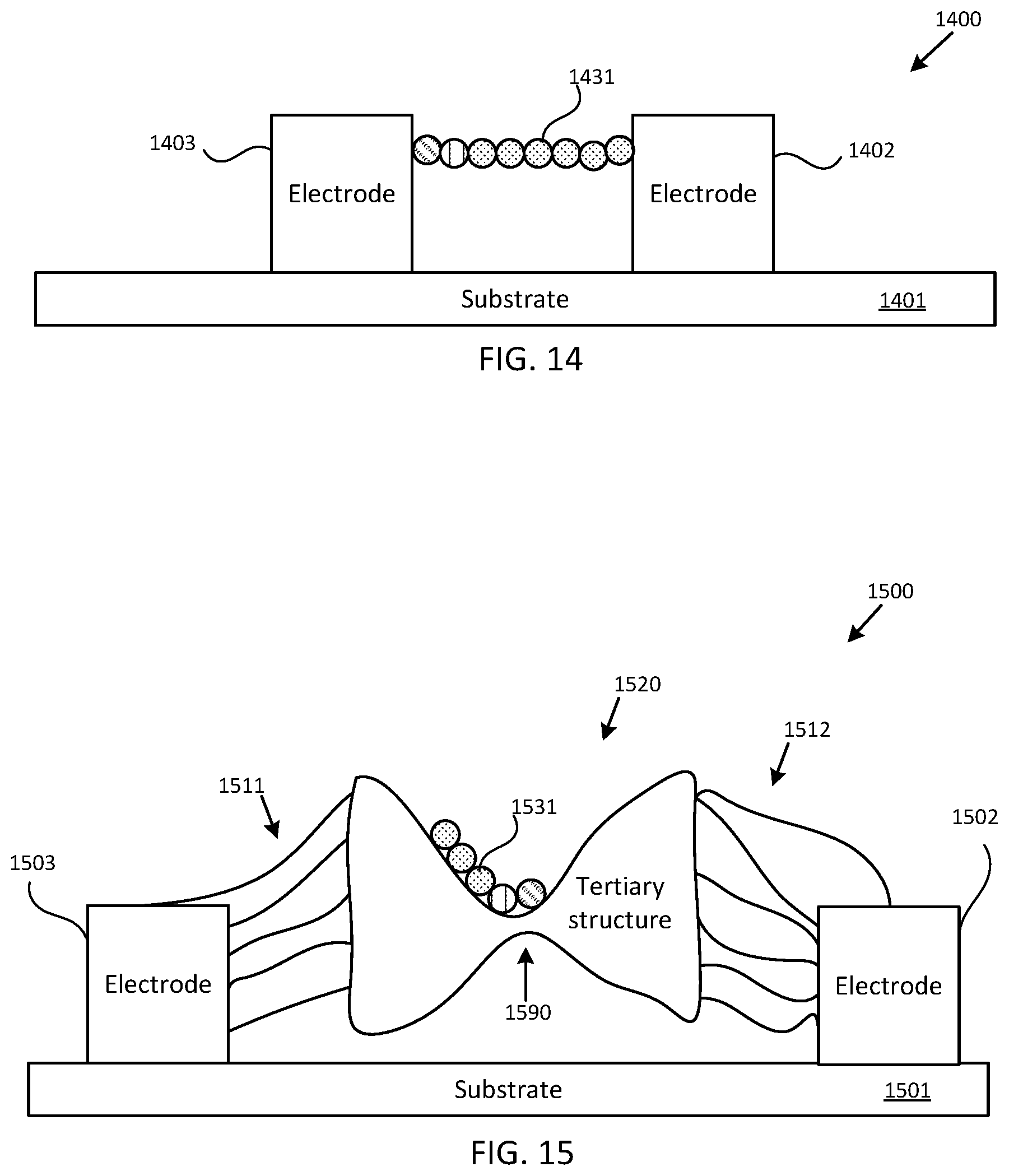 Patent US12612659 Figure 17 – Devices including particles coupled to electrodes, and methods of making and using the same