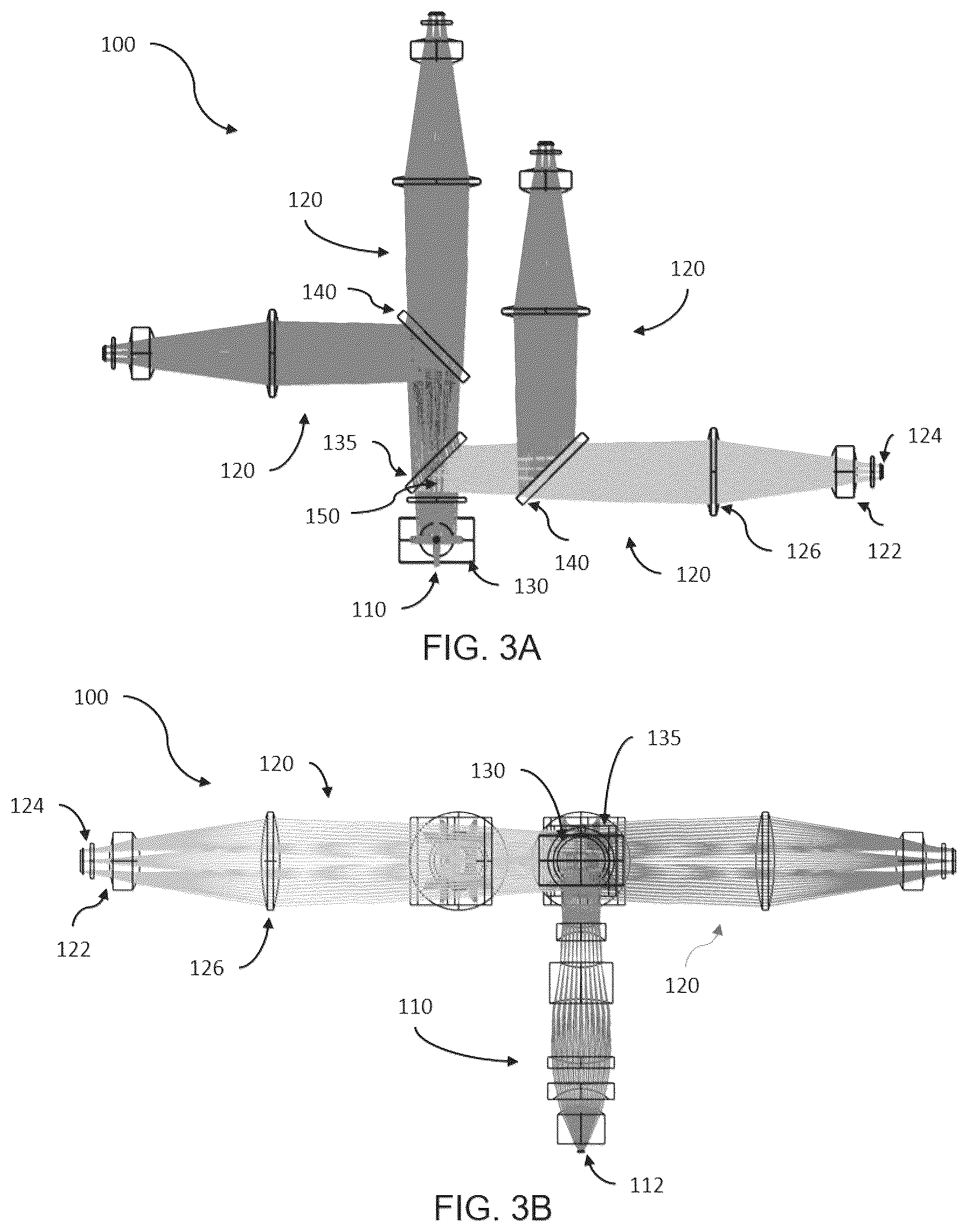 Patent US12612660 Figure 3 – Optical systems for nucleic acid sequencing and methods thereof