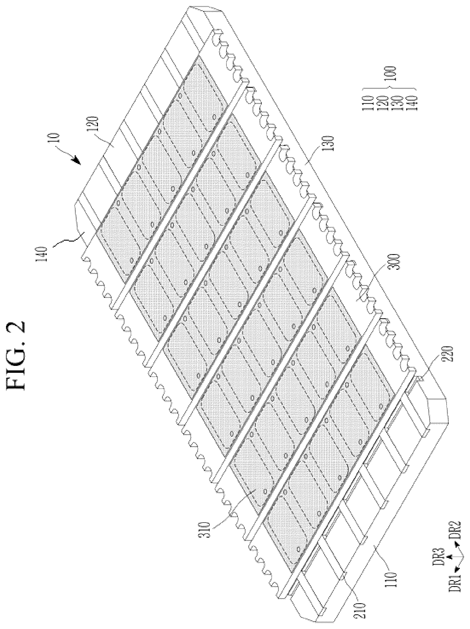 Patent US12612689 Figure 2 – Mask stick and mask assembly including the same