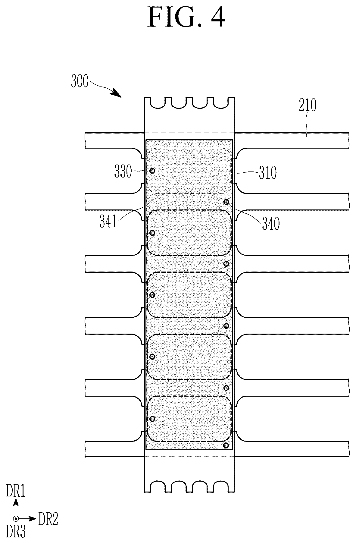 Patent US12612689 Figure 4 – Mask stick and mask assembly including the same
