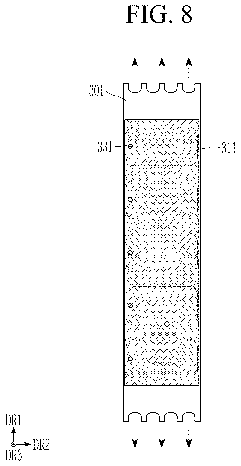 Patent US12612689 Figure 8 – Mask stick and mask assembly including the same