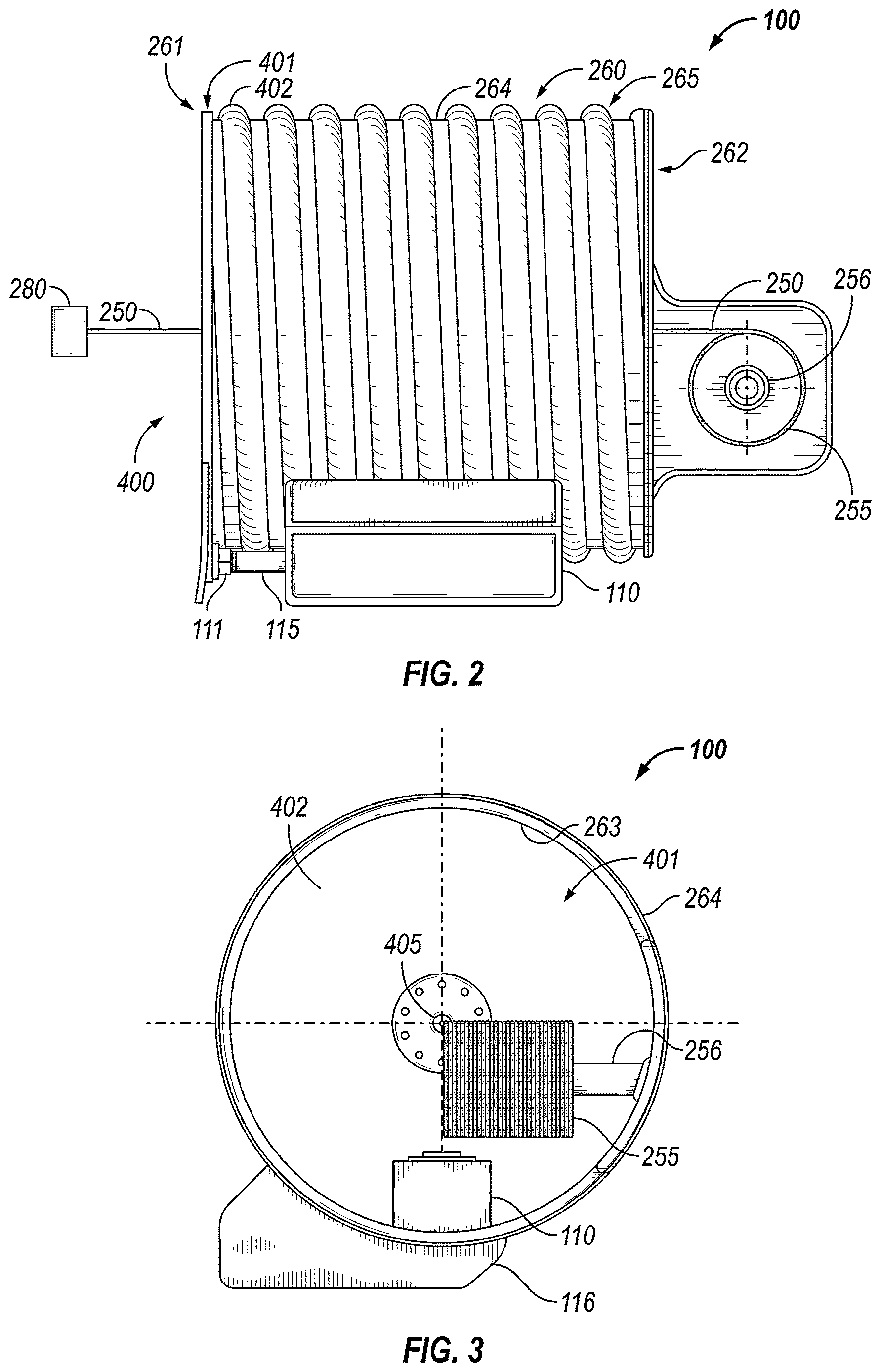 Patent US12612690 Figure 2 – Method and system for vacuum vapor deposition of functional thin film coatings onto an elongate substrate in space