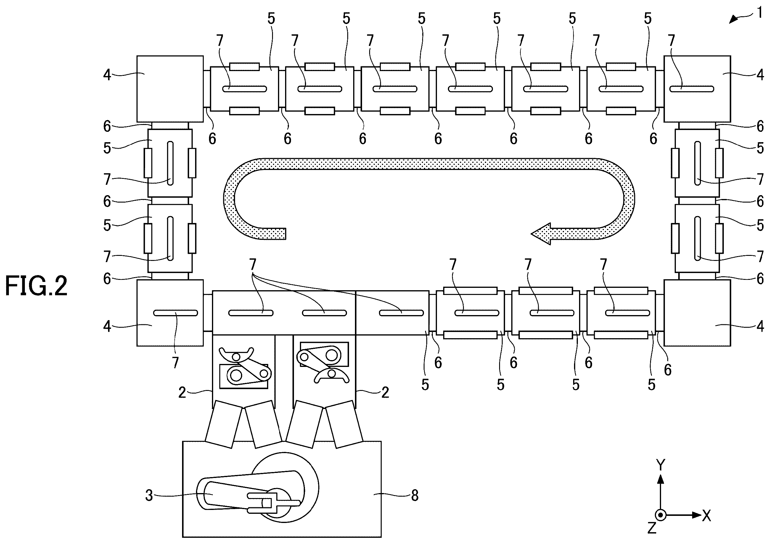 Patent US12612691 Figure 2 – Substrate holder, substrate holding method, and film formation apparatus