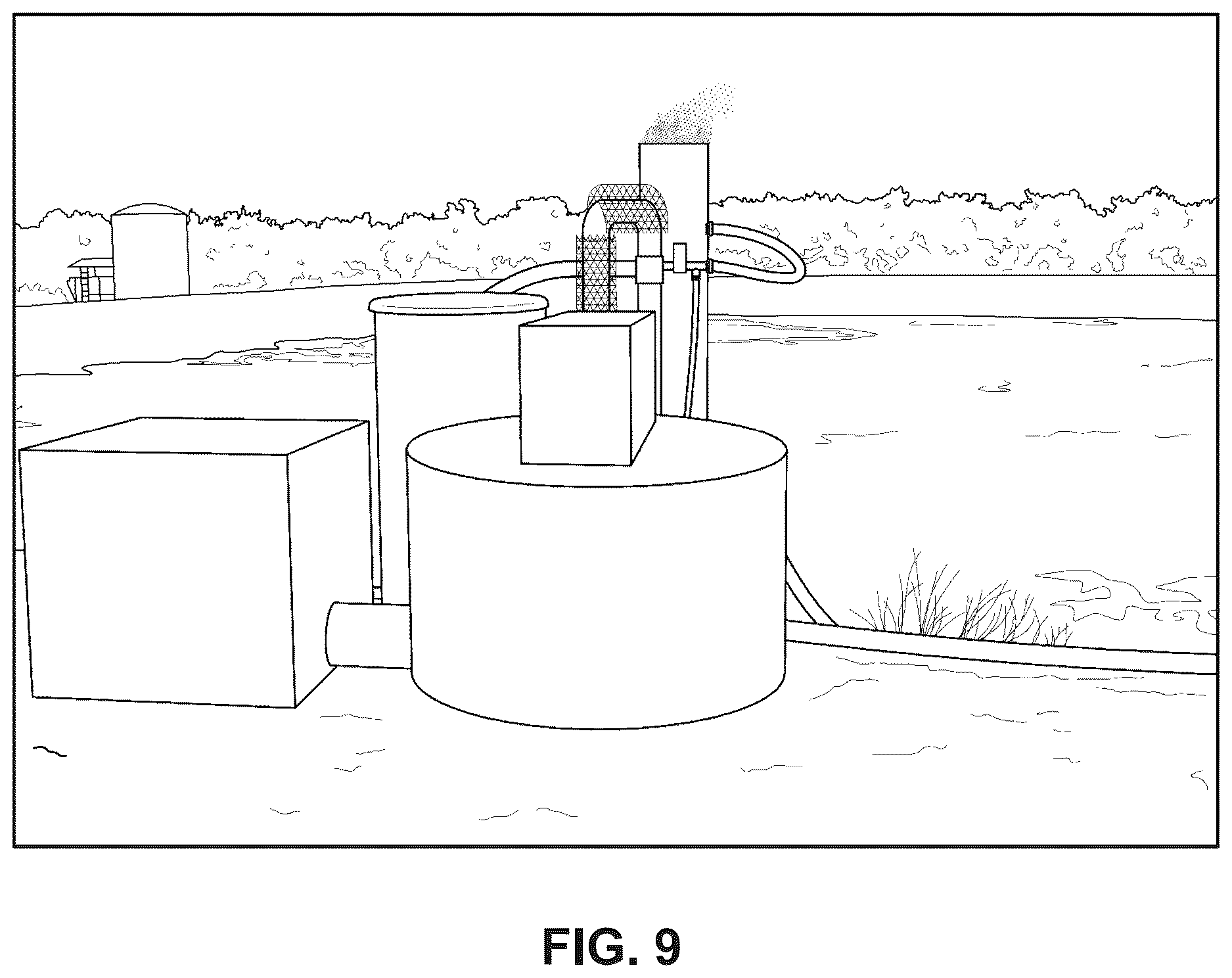 Patent US12612701 Figure 8 – Process to convert reduced sulfur species and water into hydrogen and sulfuric acid