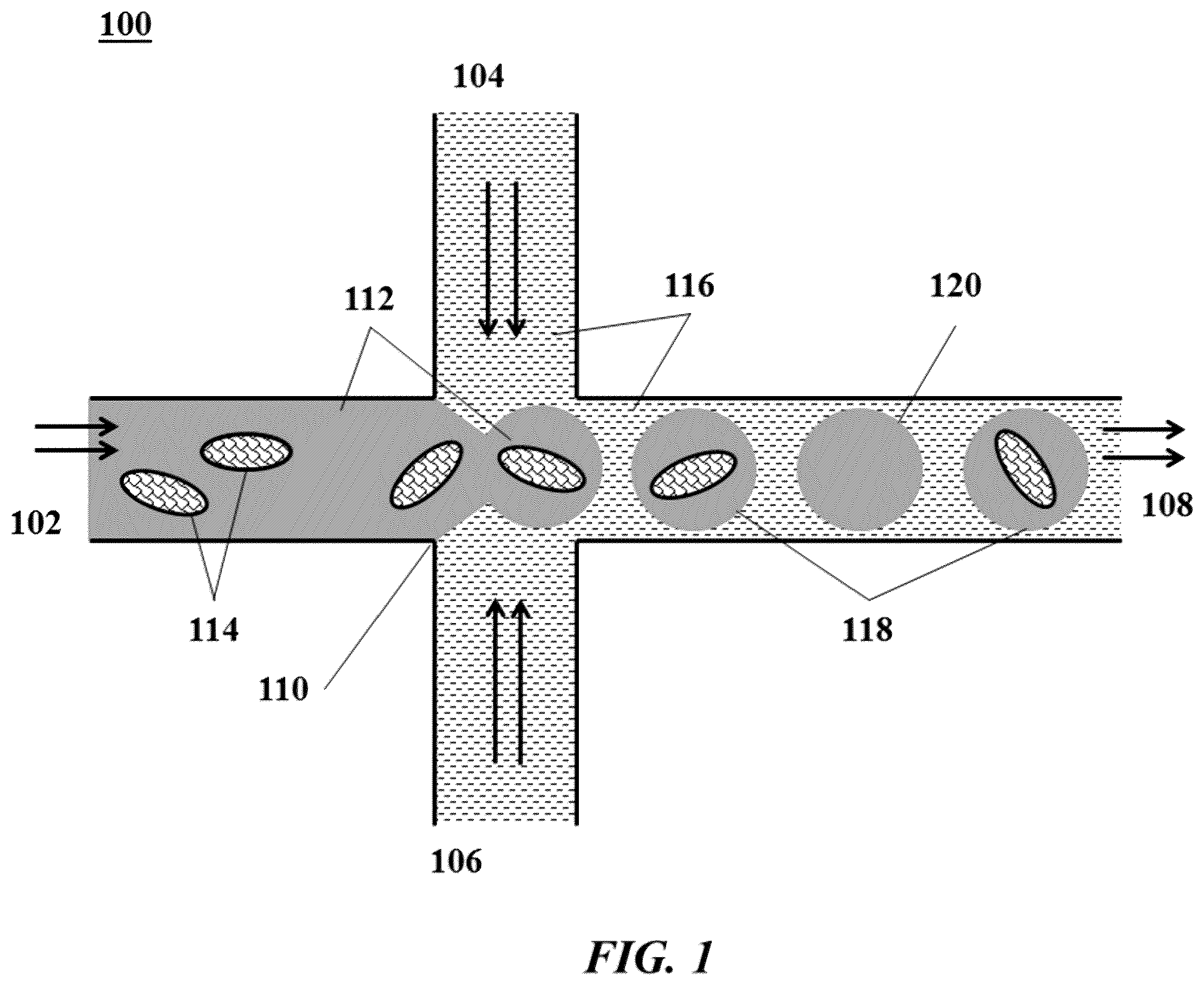 Patent US12612714 — Systems and methods for transfer of reagents between droplets — Figure 1
