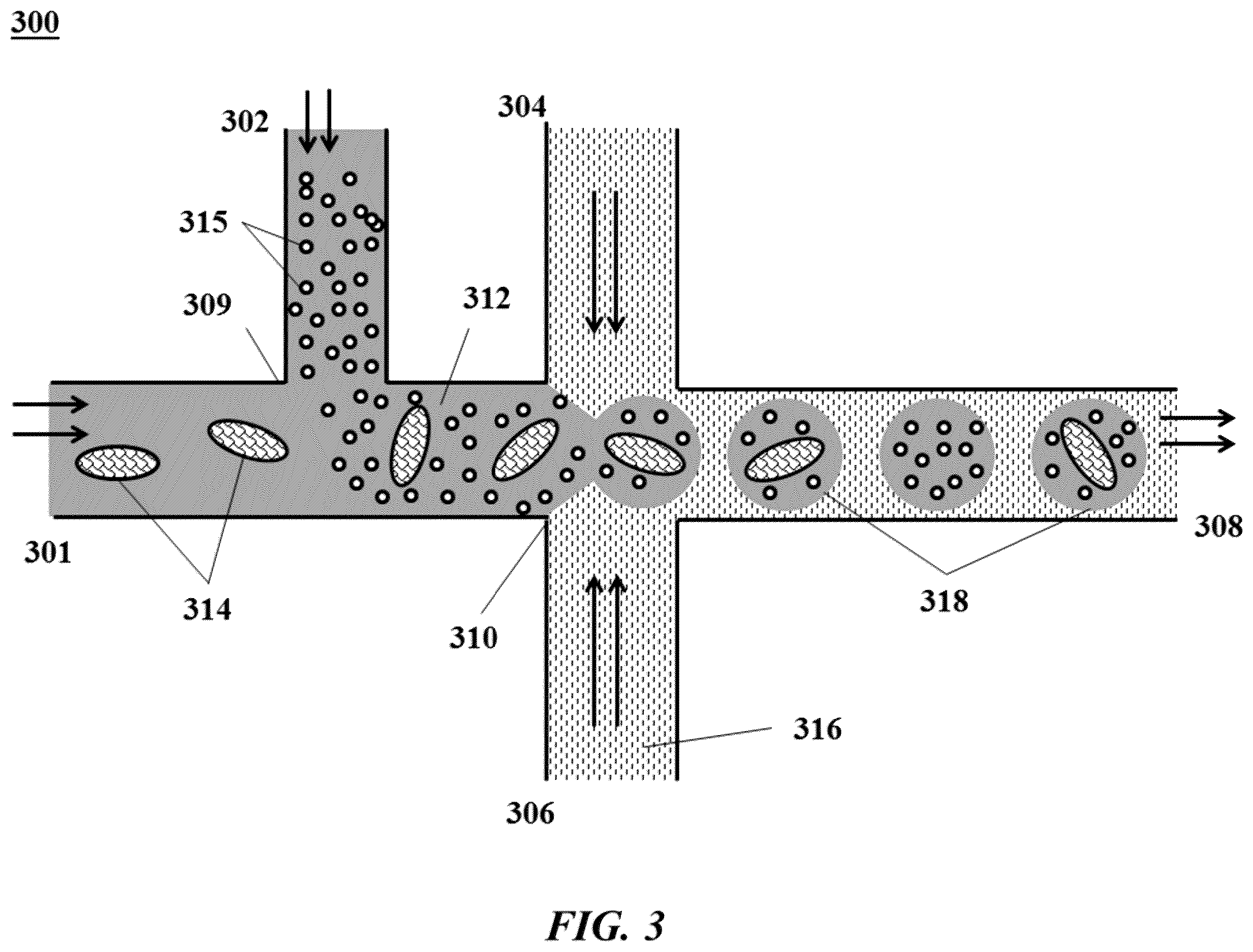Patent US12612714 Figure 3 – Systems and methods for transfer of reagents between droplets