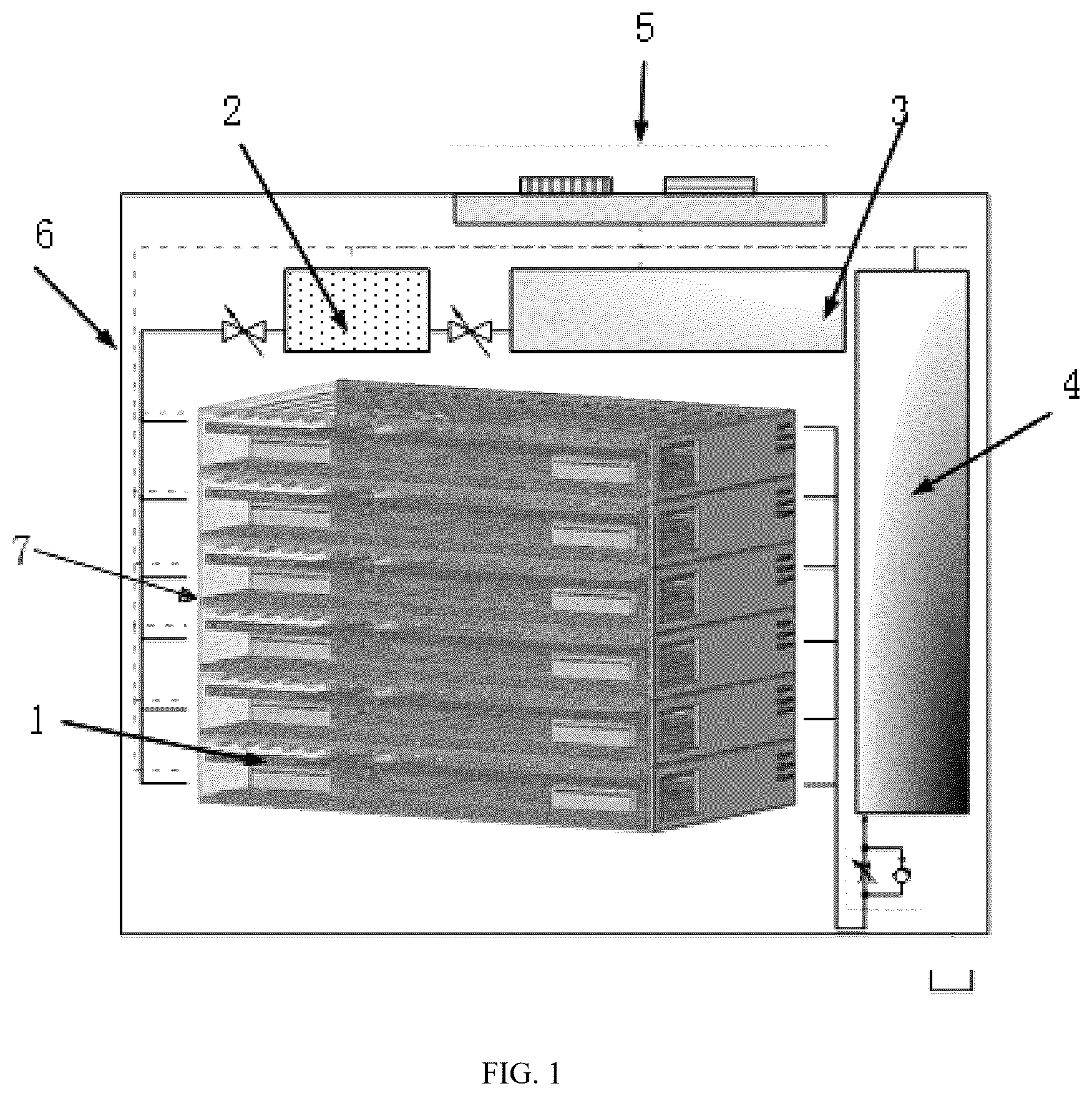 Patent US12612721 Figure 1 – Space textile cleaning equipment and cleaning method