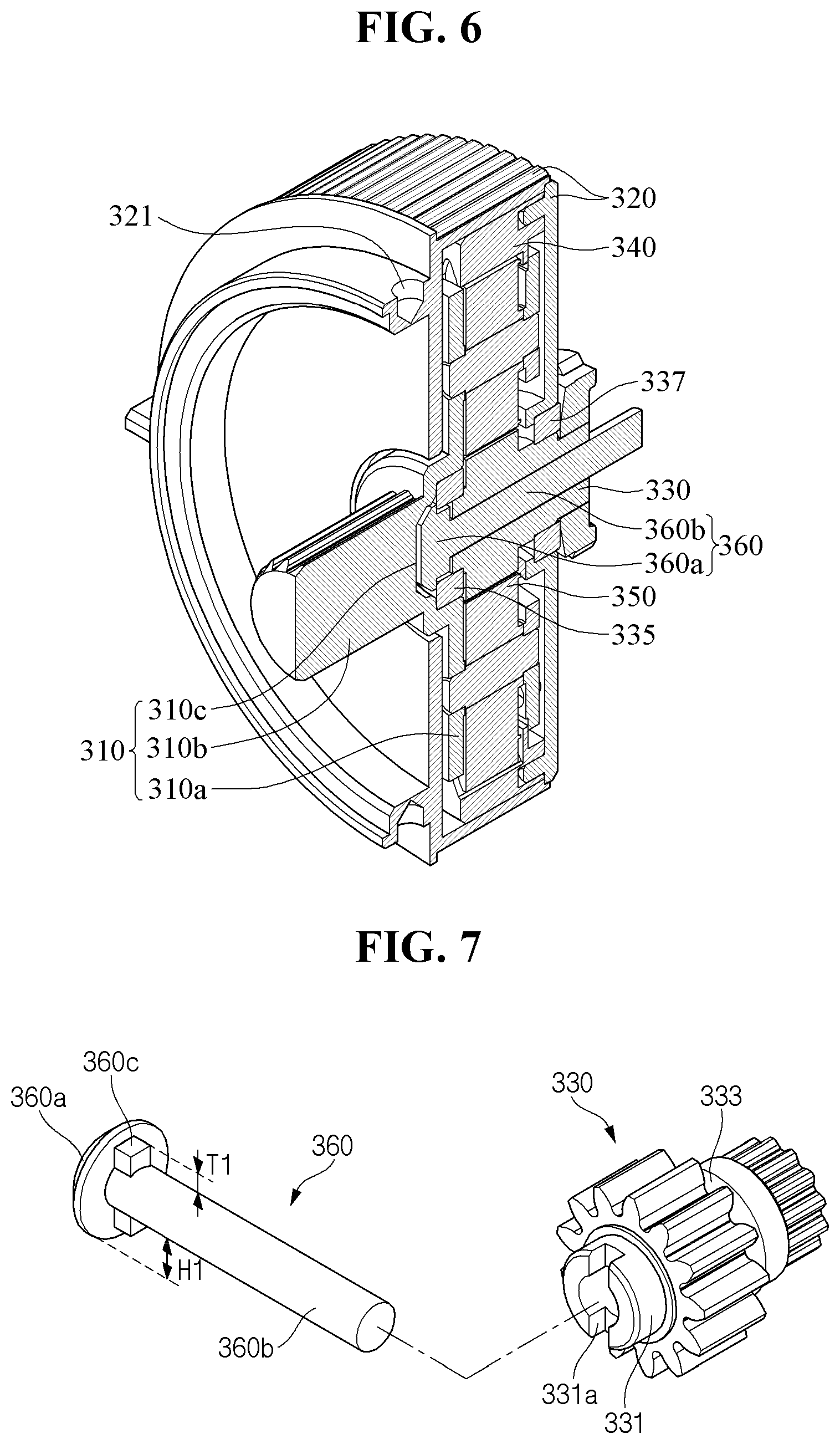Patent US12612723 Figure 5 – Washing machine driving system and a washing machine with the same