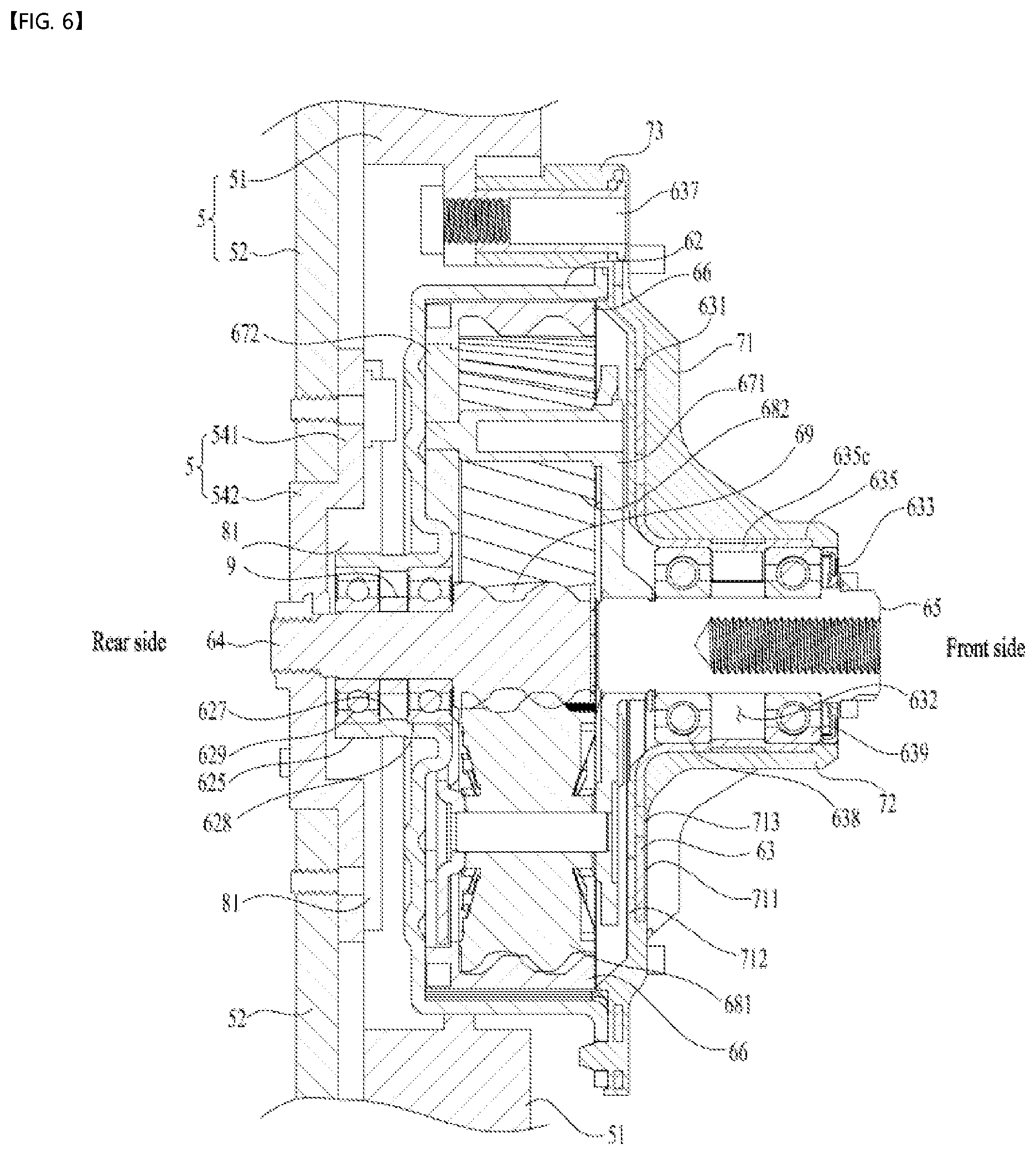 Patent US12612725 Figure 6 – Laundry treatment apparatus