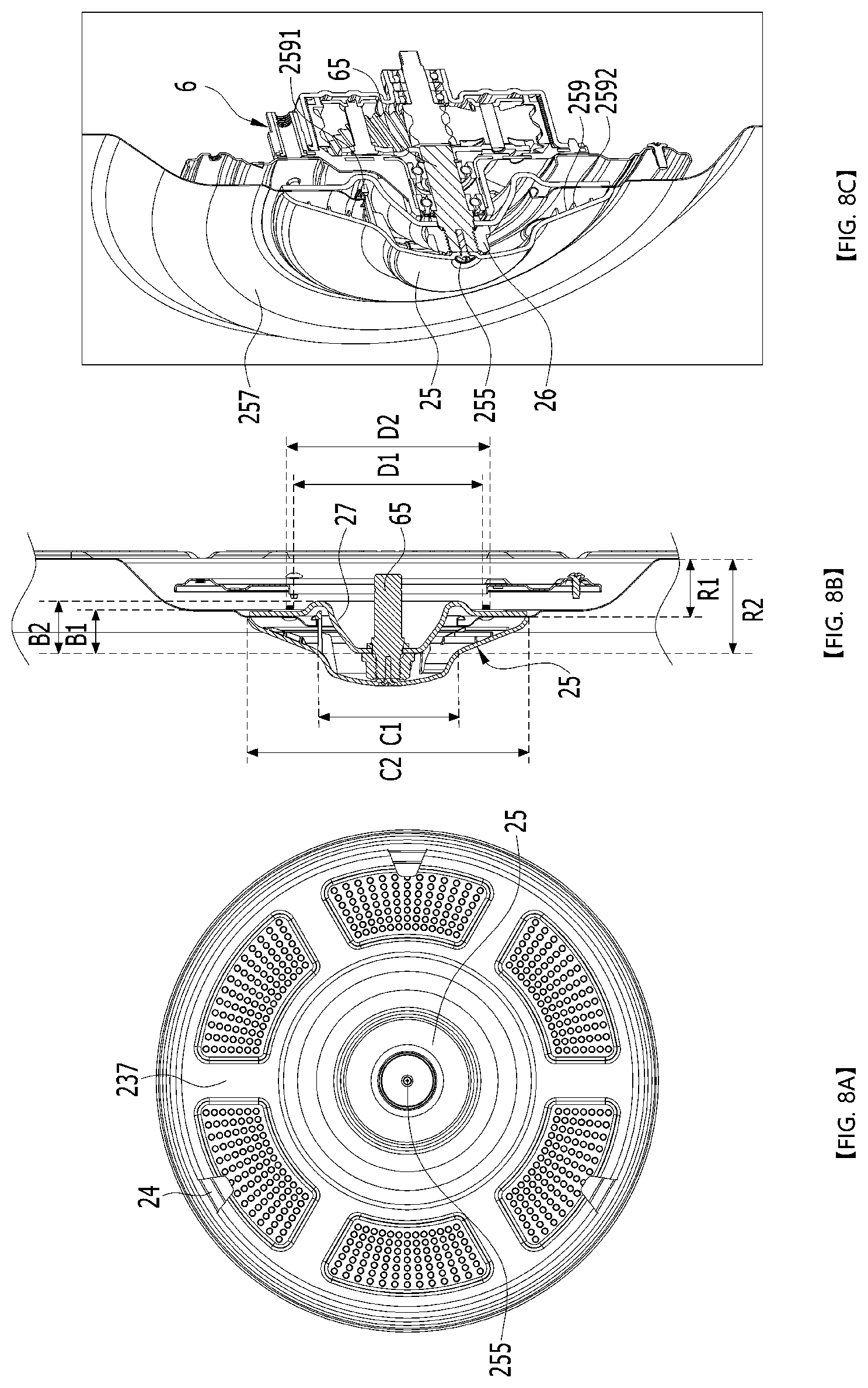 Patent US12612725 Figure 8 – Laundry treatment apparatus
