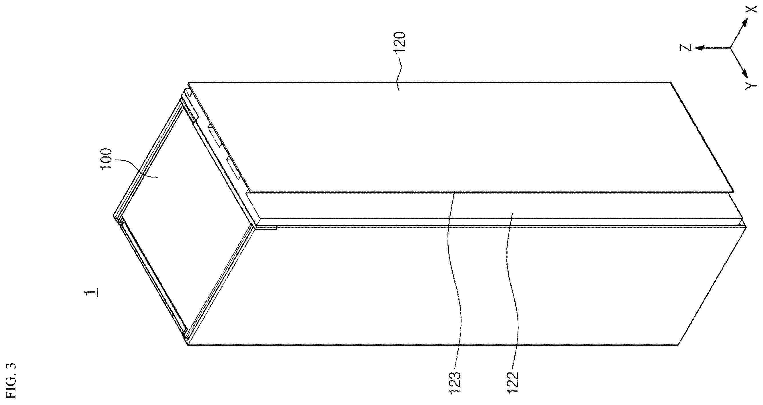 Patent US12612729 Figure 3 – Ironing module including steam iron and laundry treating apparatus including the same