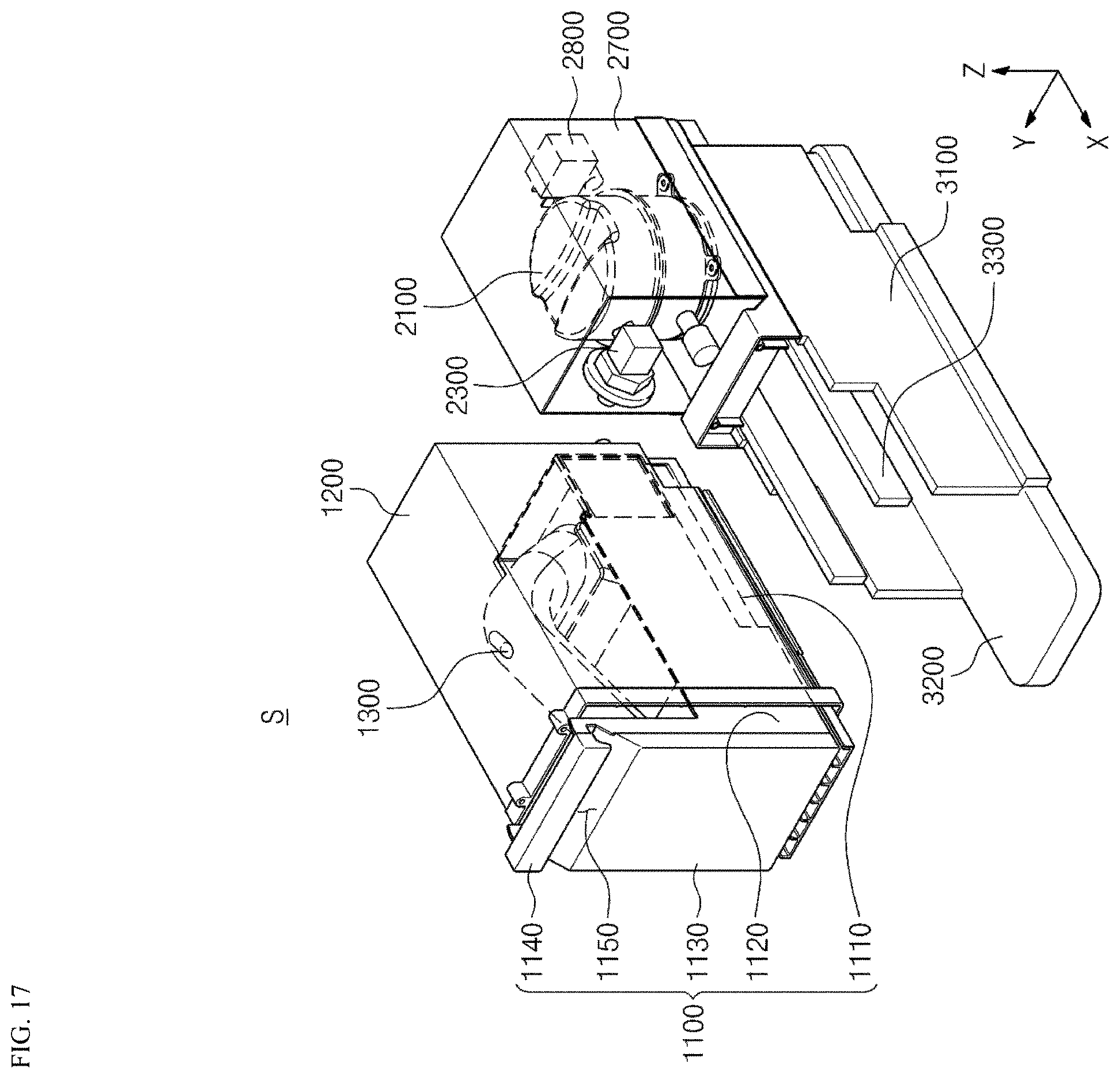 Patent US12612729 Figure 17 – Ironing module including steam iron and laundry treating apparatus including the same