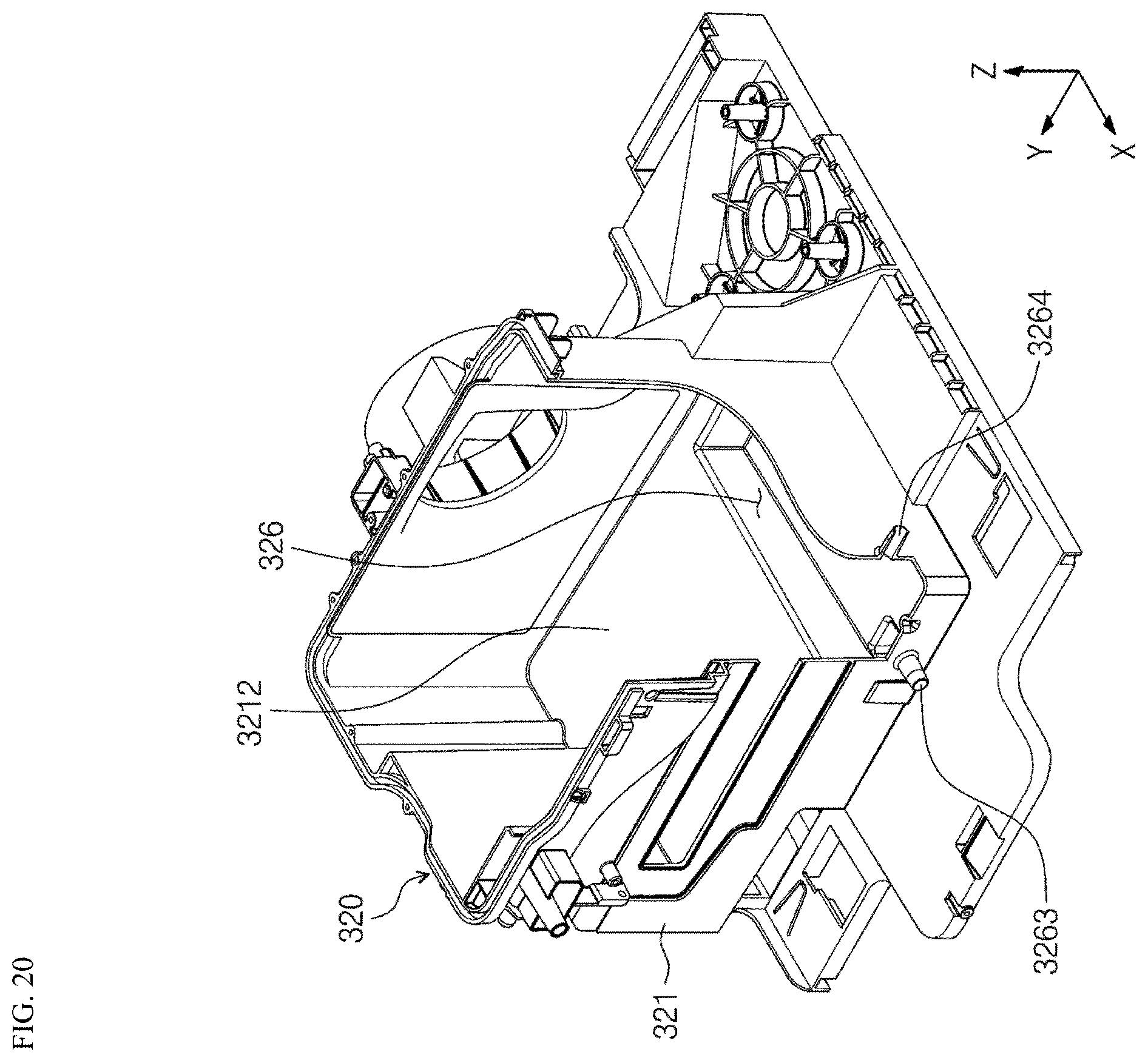 Patent US12612729 Figure 20 – Ironing module including steam iron and laundry treating apparatus including the same