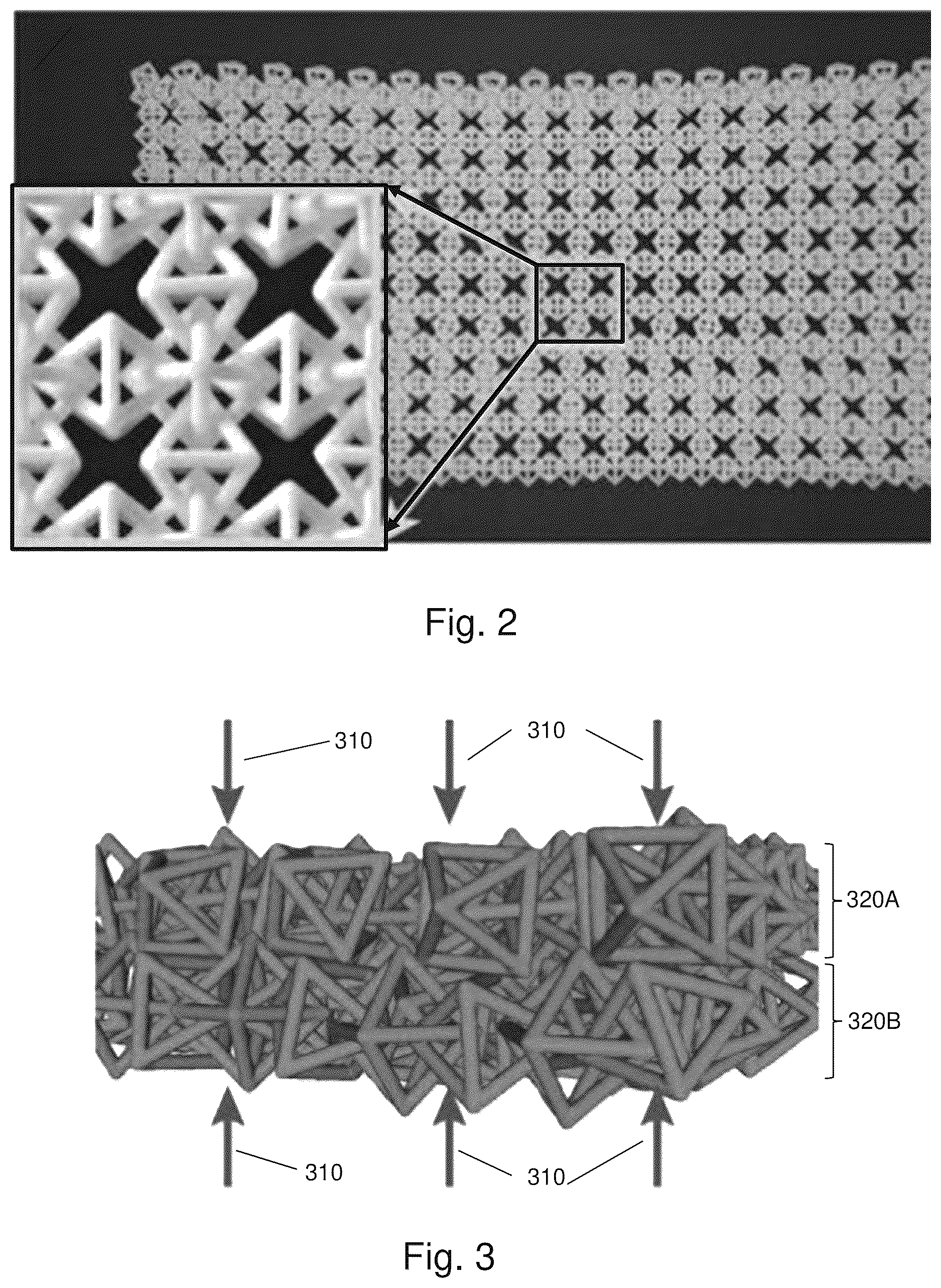 Patent US12612731 Figure 2 – Structures with tunable stiffness