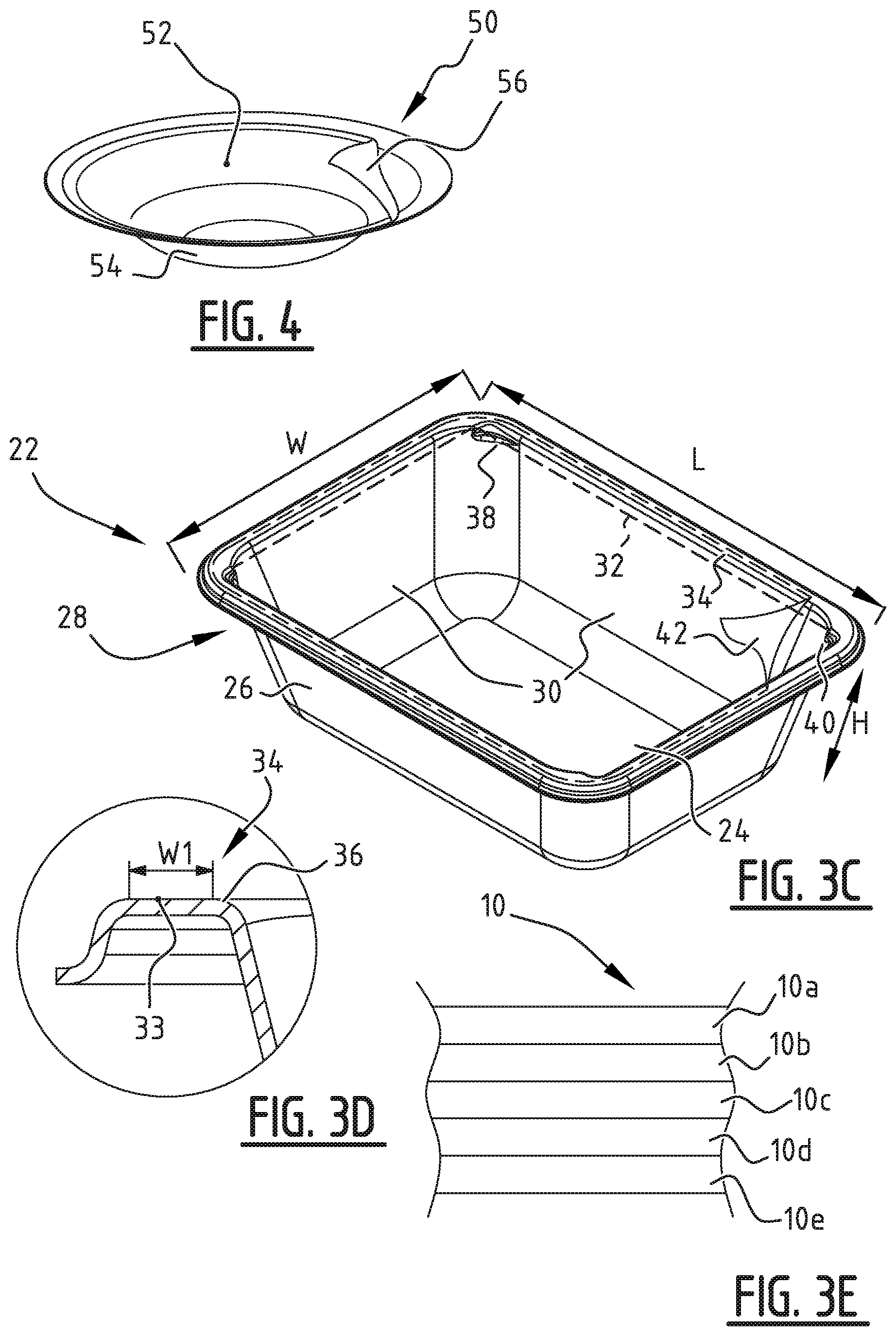 Patent US12612739 Figure 4 – Method for producing a moulded pulp material for packaging unit and such packaging unit