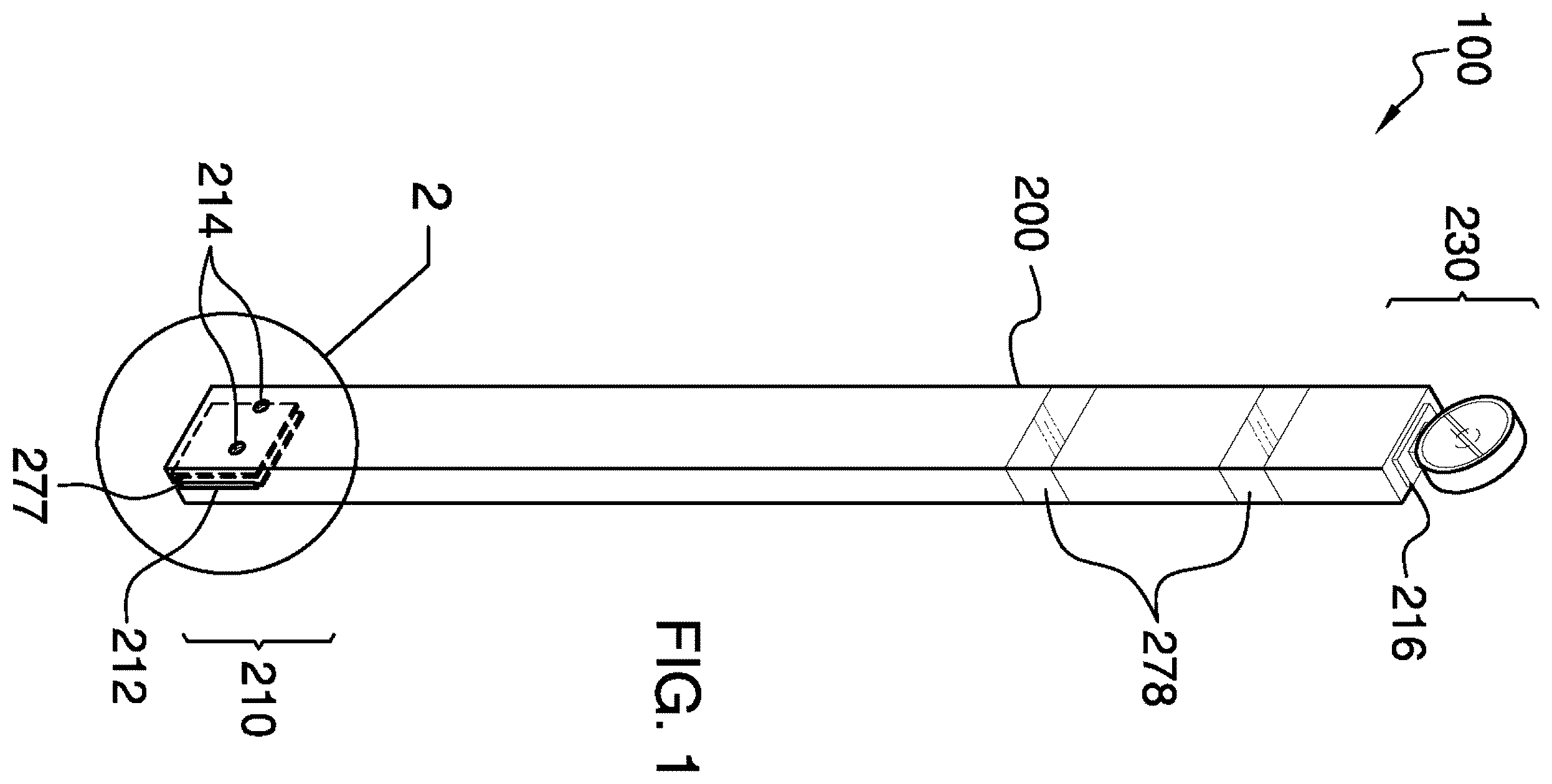 Patent US12612749 Figure 1 – Safety barricade system for use with metal grate flooring