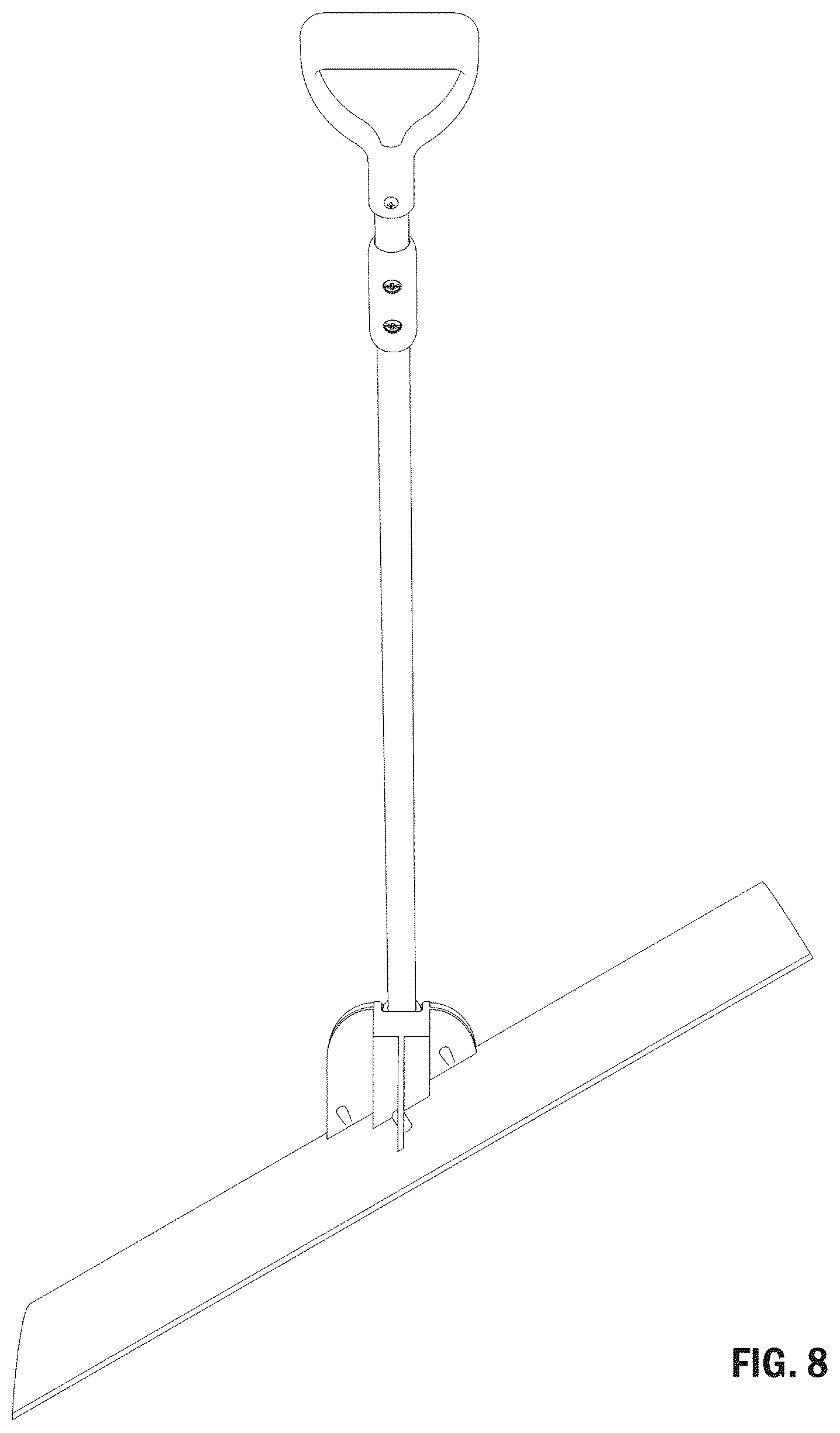 Patent US12612750 Figure 7 – Articulating pusher shovel