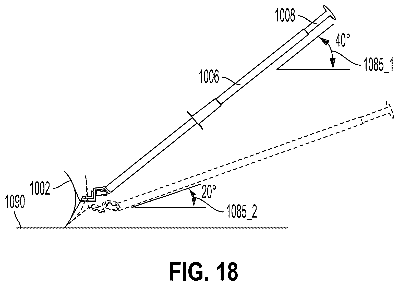 Patent US12612750 Figure 17 – Articulating pusher shovel