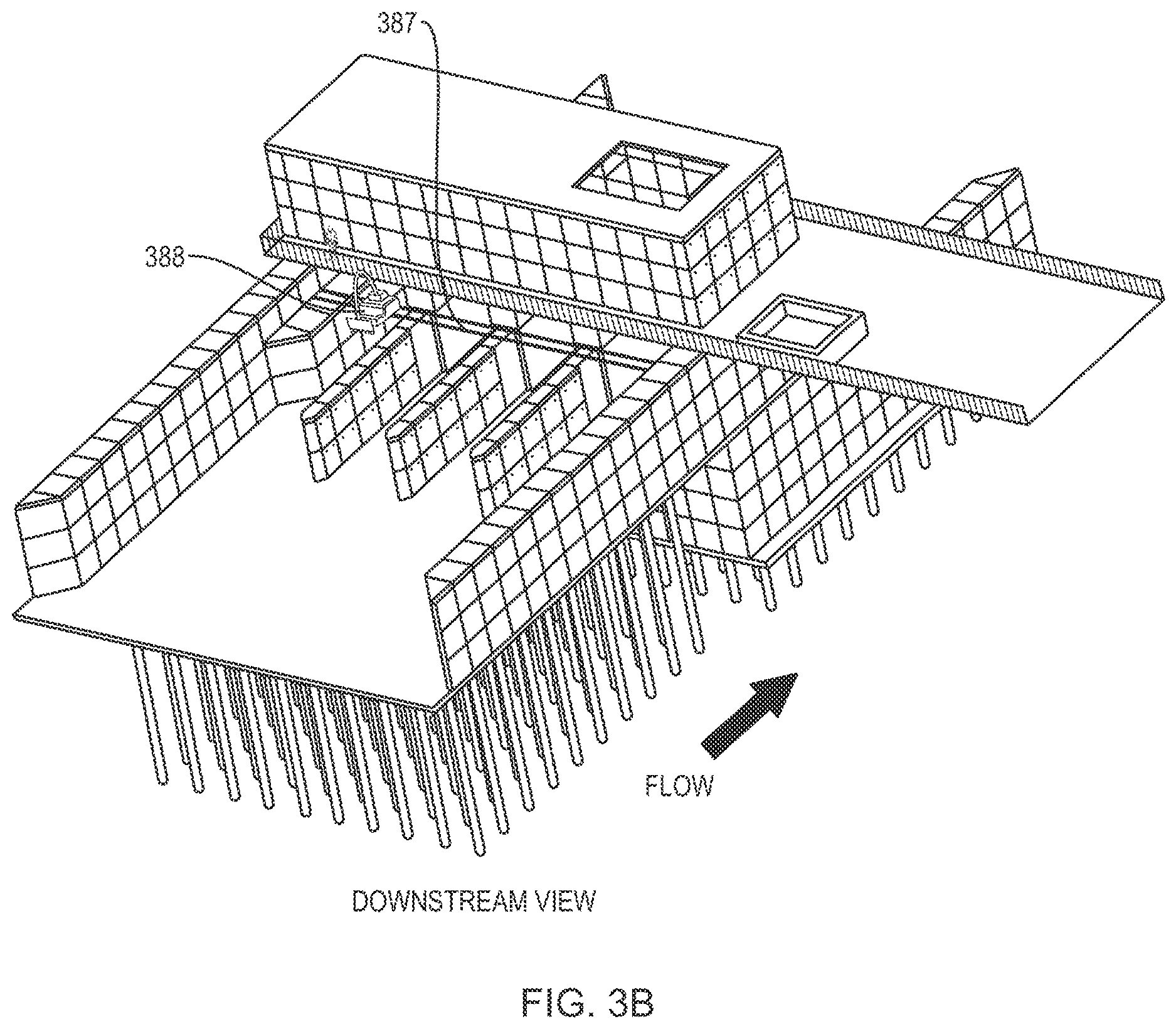Patent US12612751 Figure 5 – Modular precast hydro dam with powerhouse