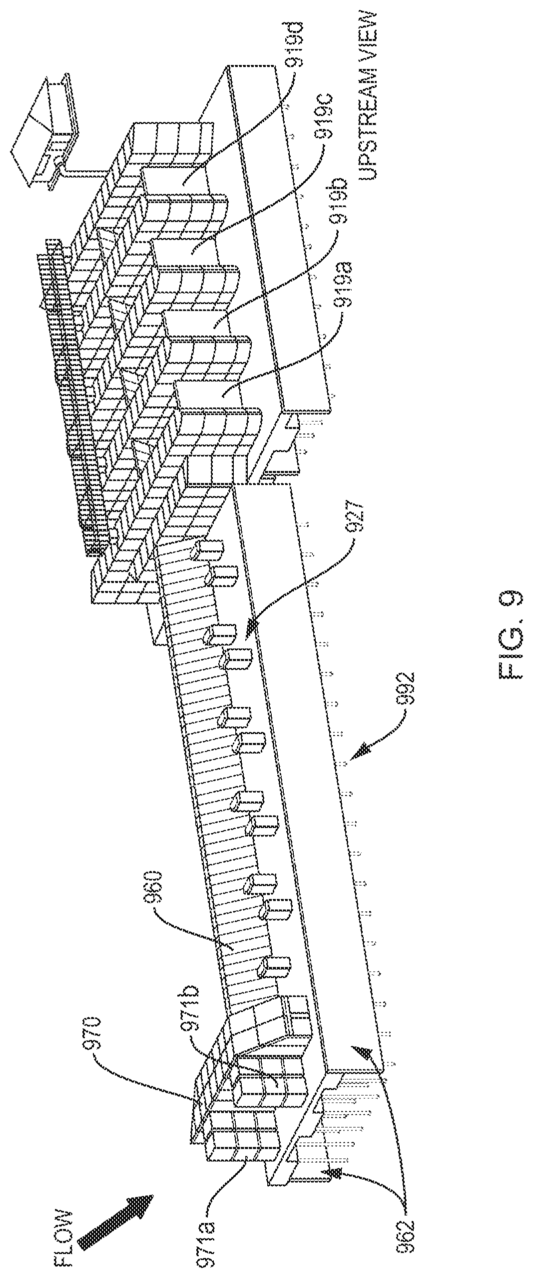 Patent US12612751 Figure 14 – Modular precast hydro dam with powerhouse