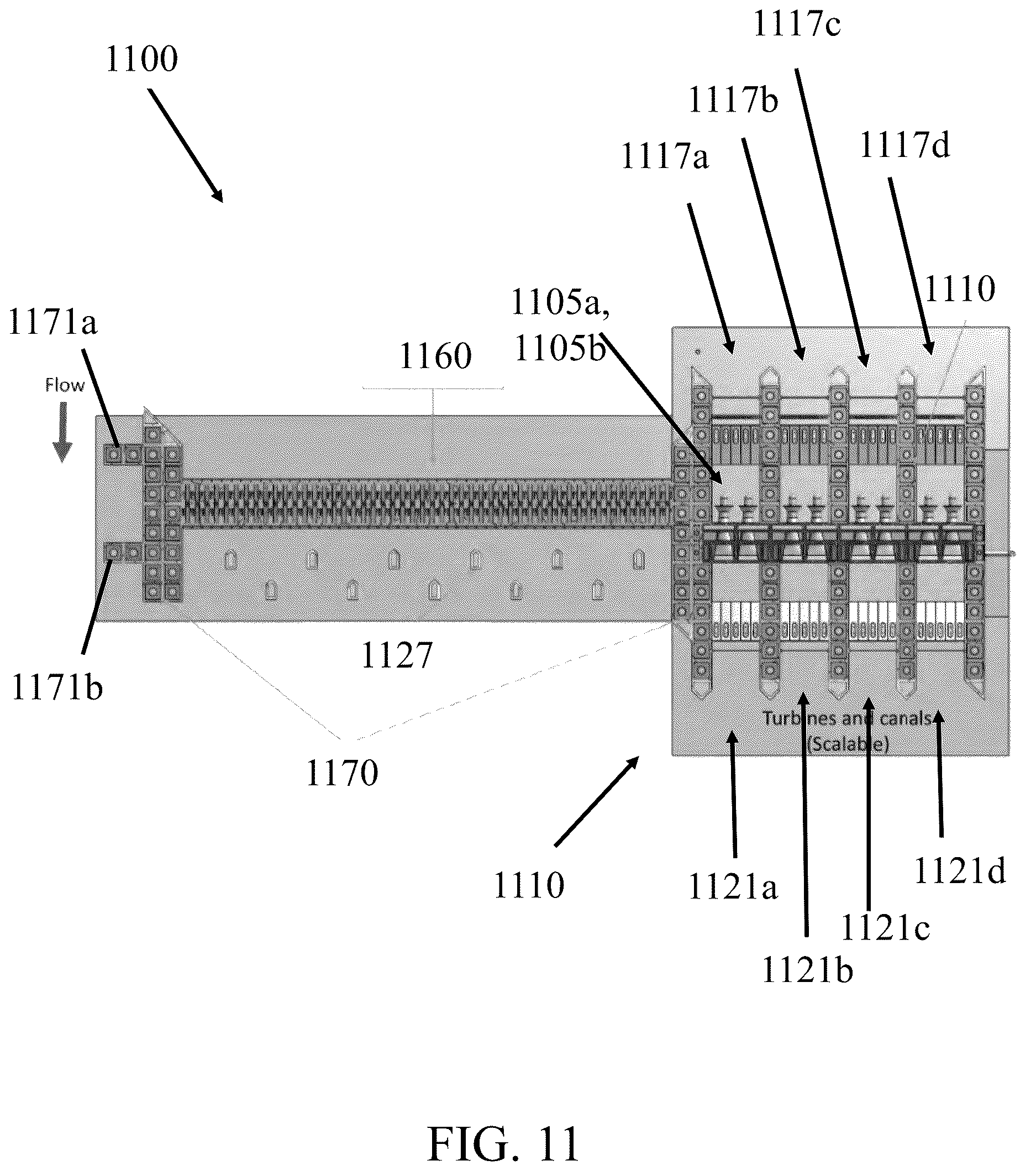 Patent US12612751 Figure 16 – Modular precast hydro dam with powerhouse
