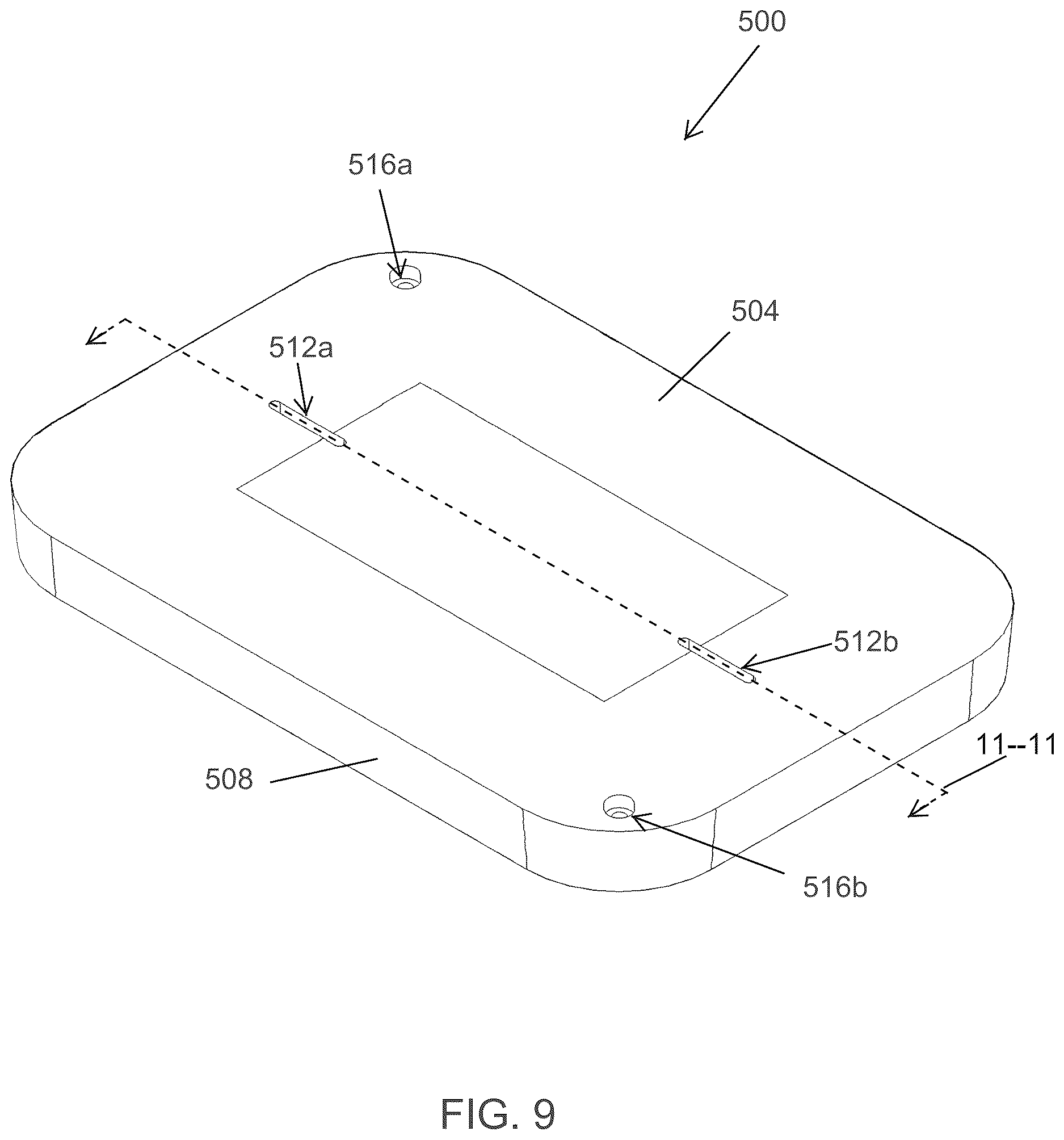 Patent US12612756 Figure 9 – Utility cover