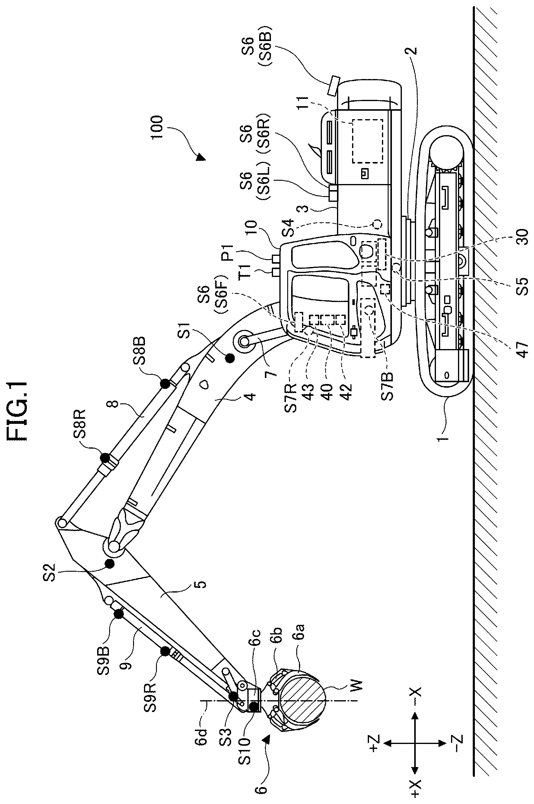 Patent US12612758 — Work machine and work machine support system — Figure 1
