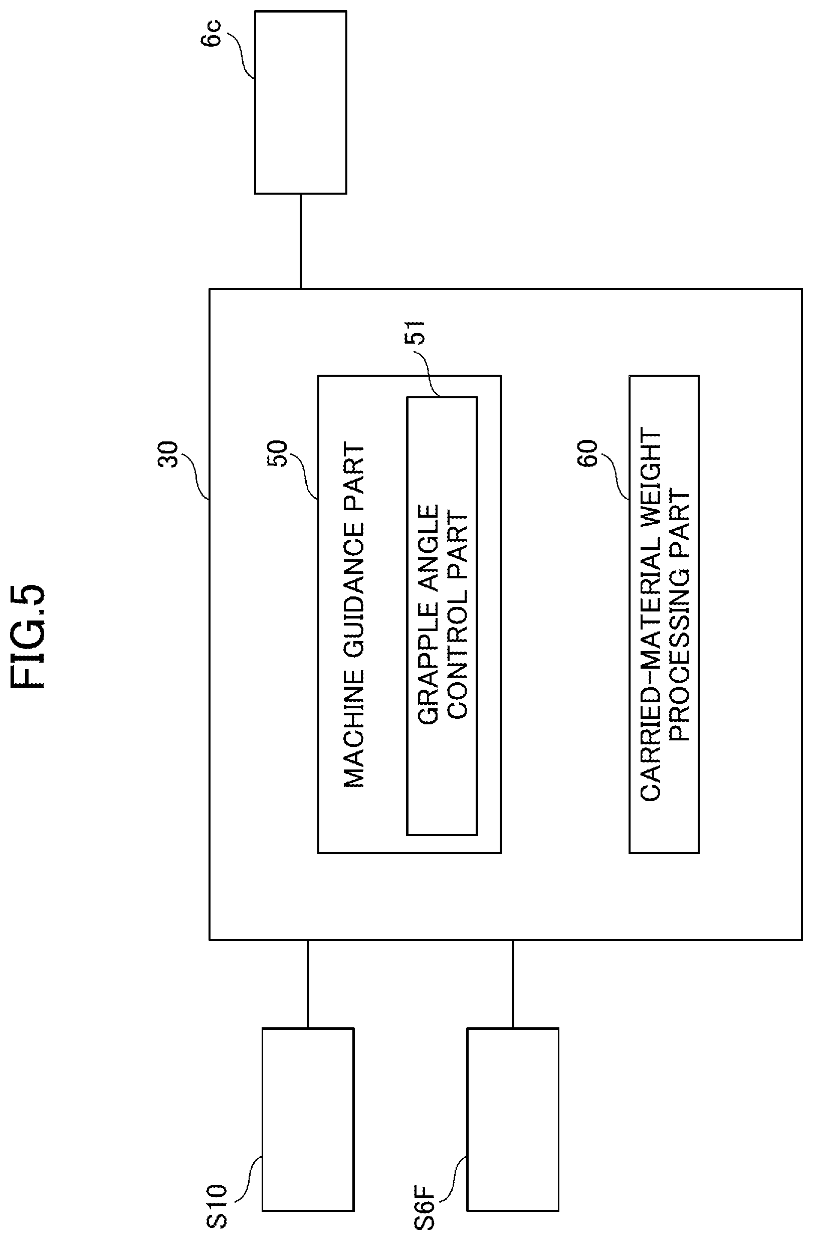 Patent US12612758 Figure 5 – Work machine and work machine support system