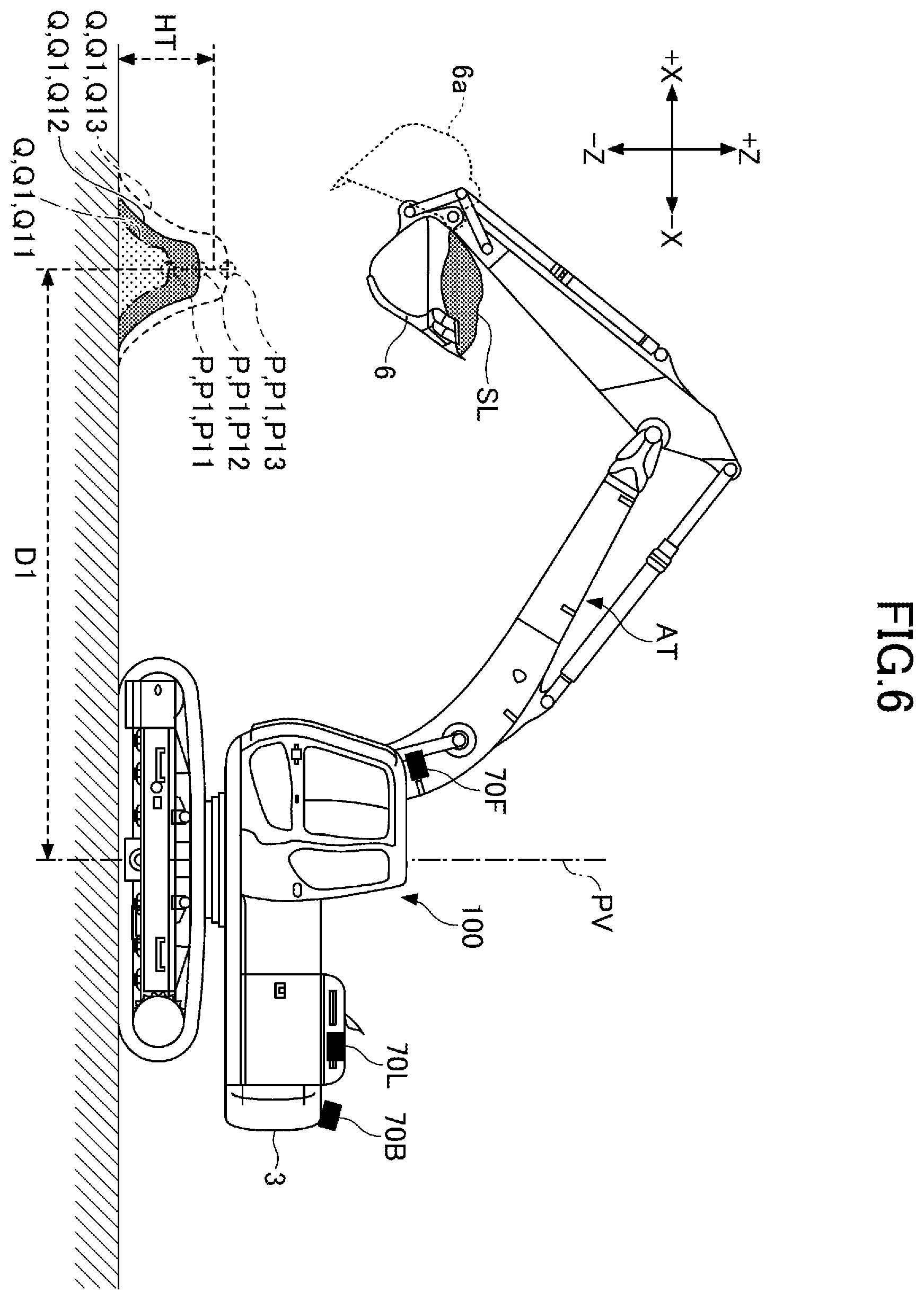 Patent US12612760 Figure 9 – Shovel, shovel control device, and machine learning device