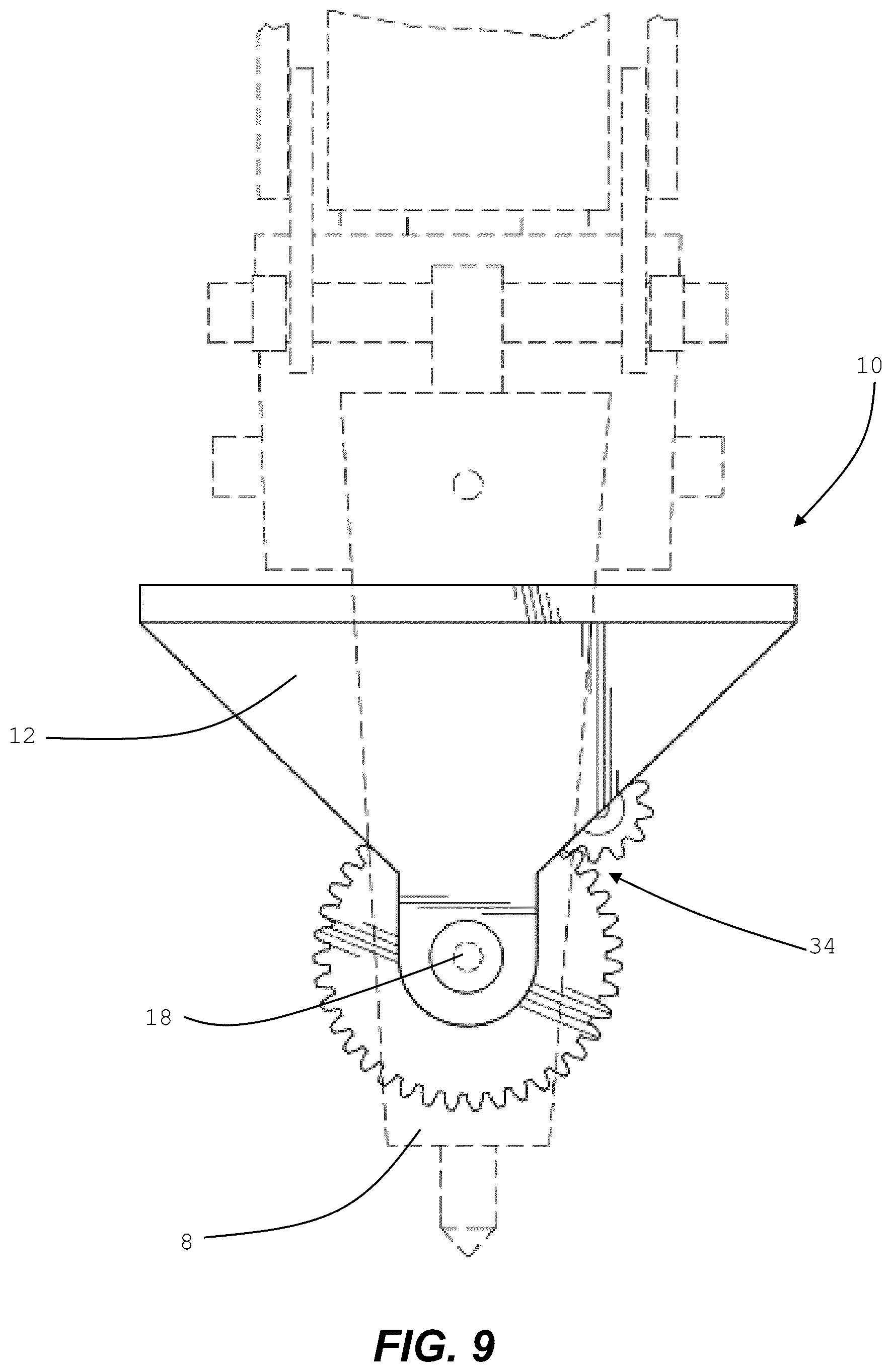 Patent US12612761 Figure 9 – Rockbreaker manipulation apparatus
