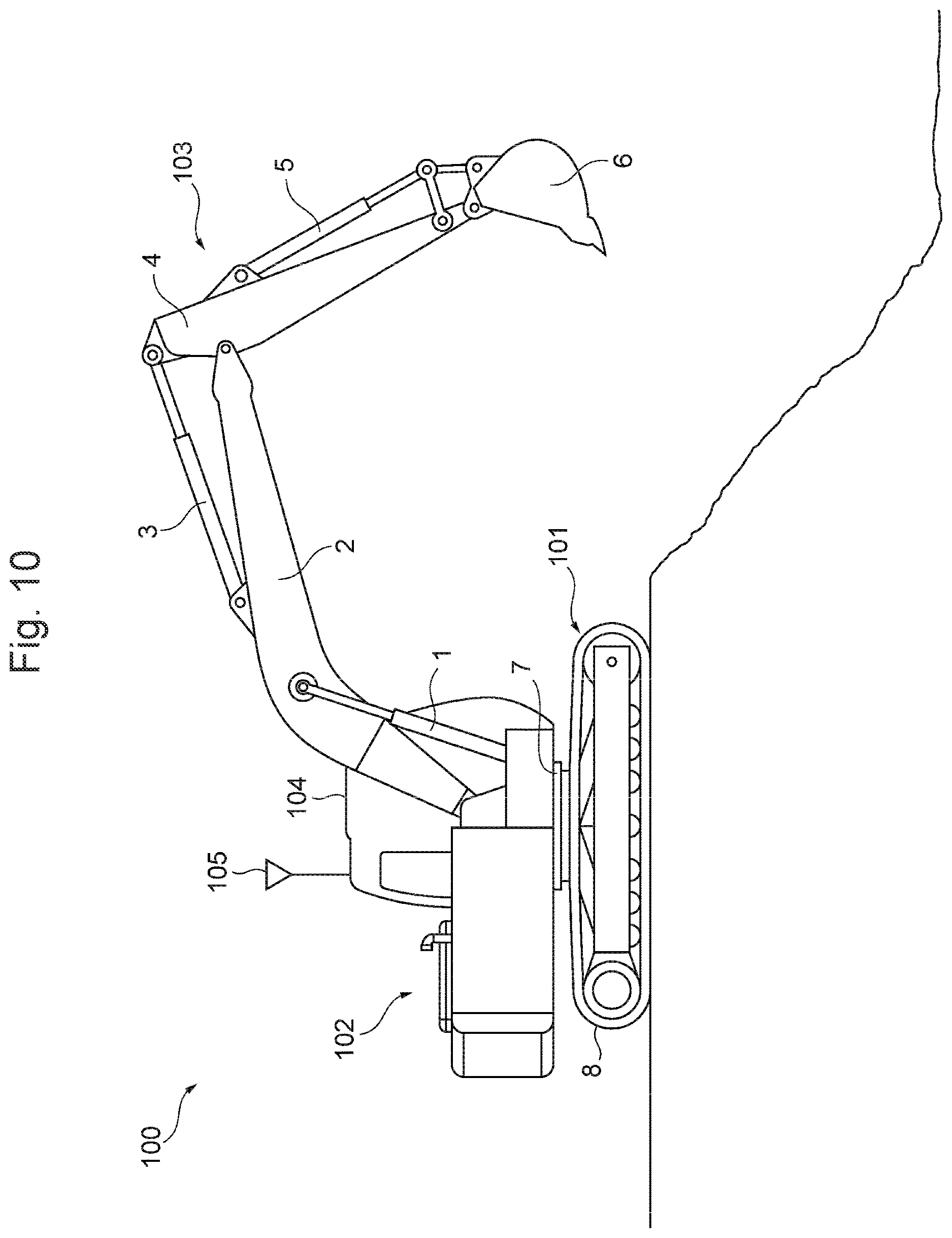 Patent US12612764 Figure 10 – Unmanned work machine